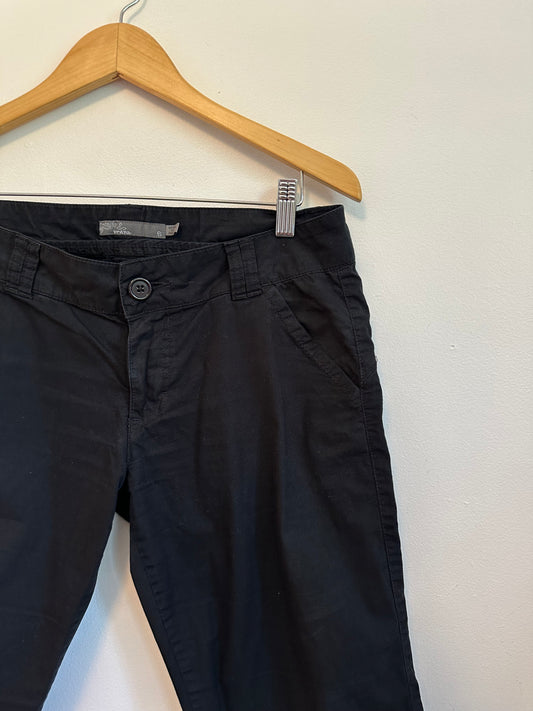Prana Black Stretch Bermuda Knee Length Hiking Shorts | Size 6