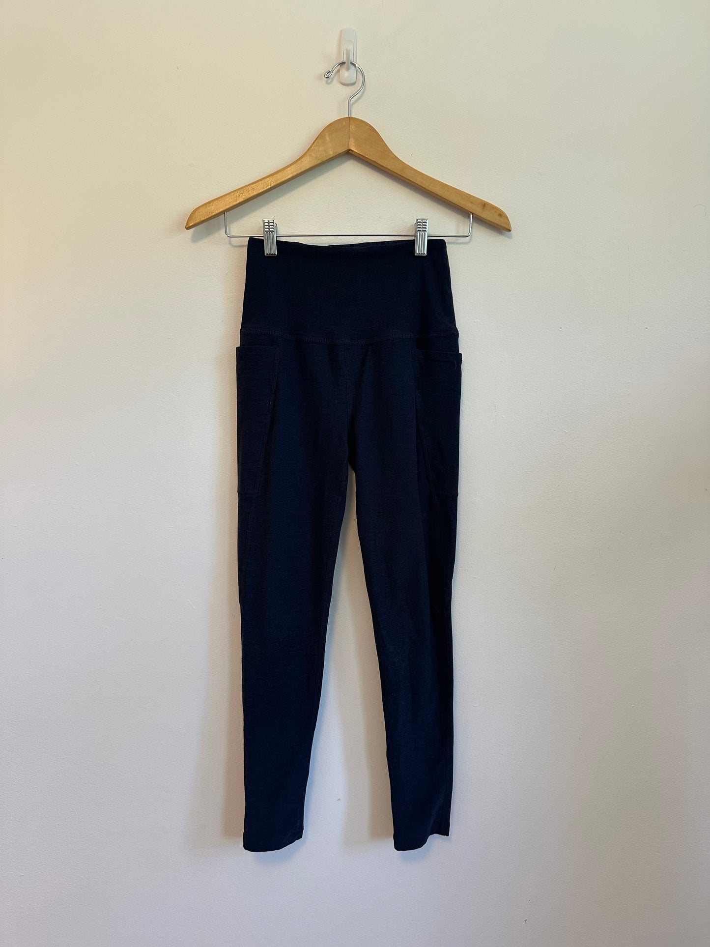 Beyond Yoga Navy Spacedye High Waisted Out Of Pocket Leggings | Size Small