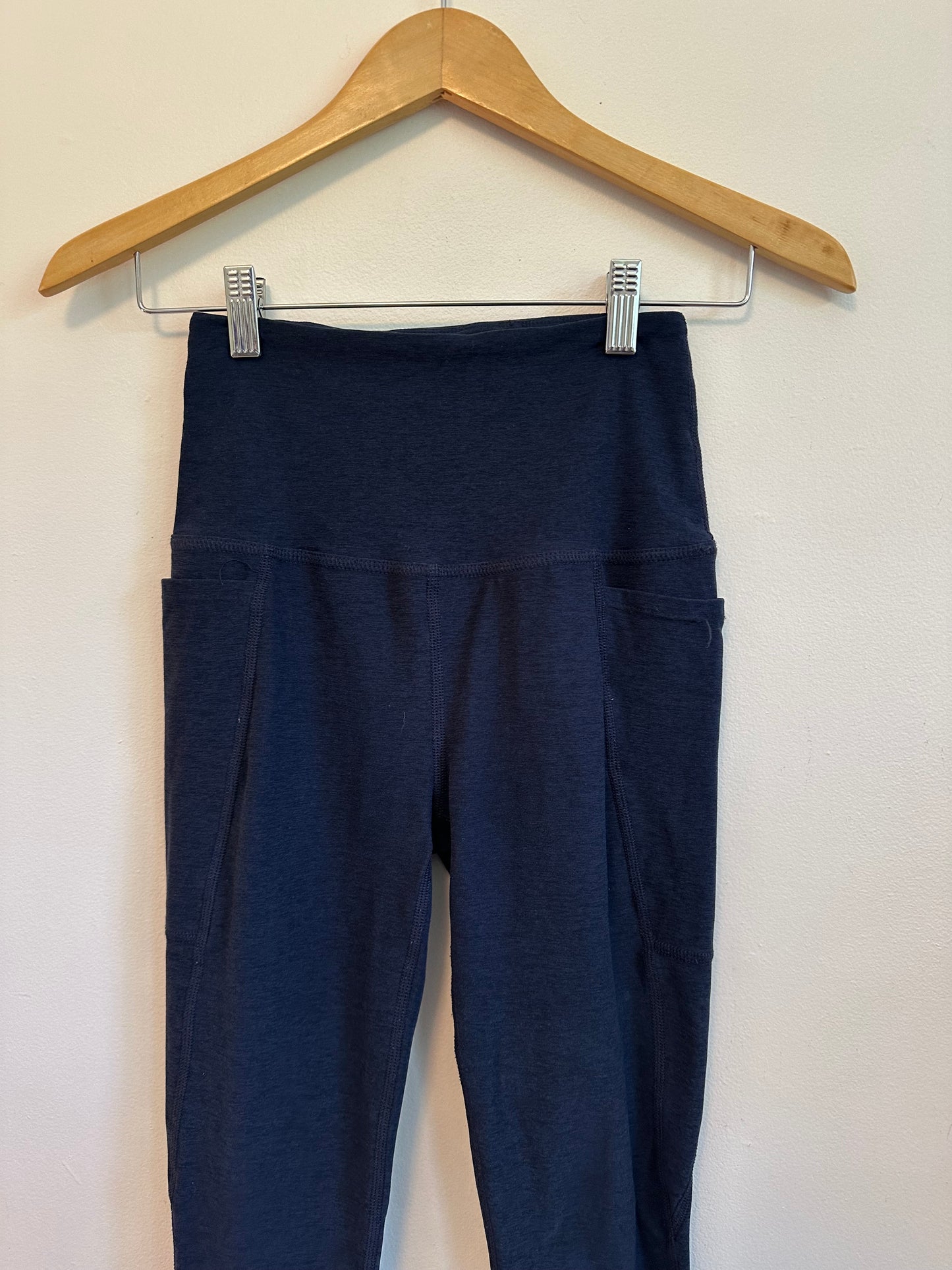 Beyond Yoga Navy Spacedye High Waisted Out Of Pocket Leggings | Size Small