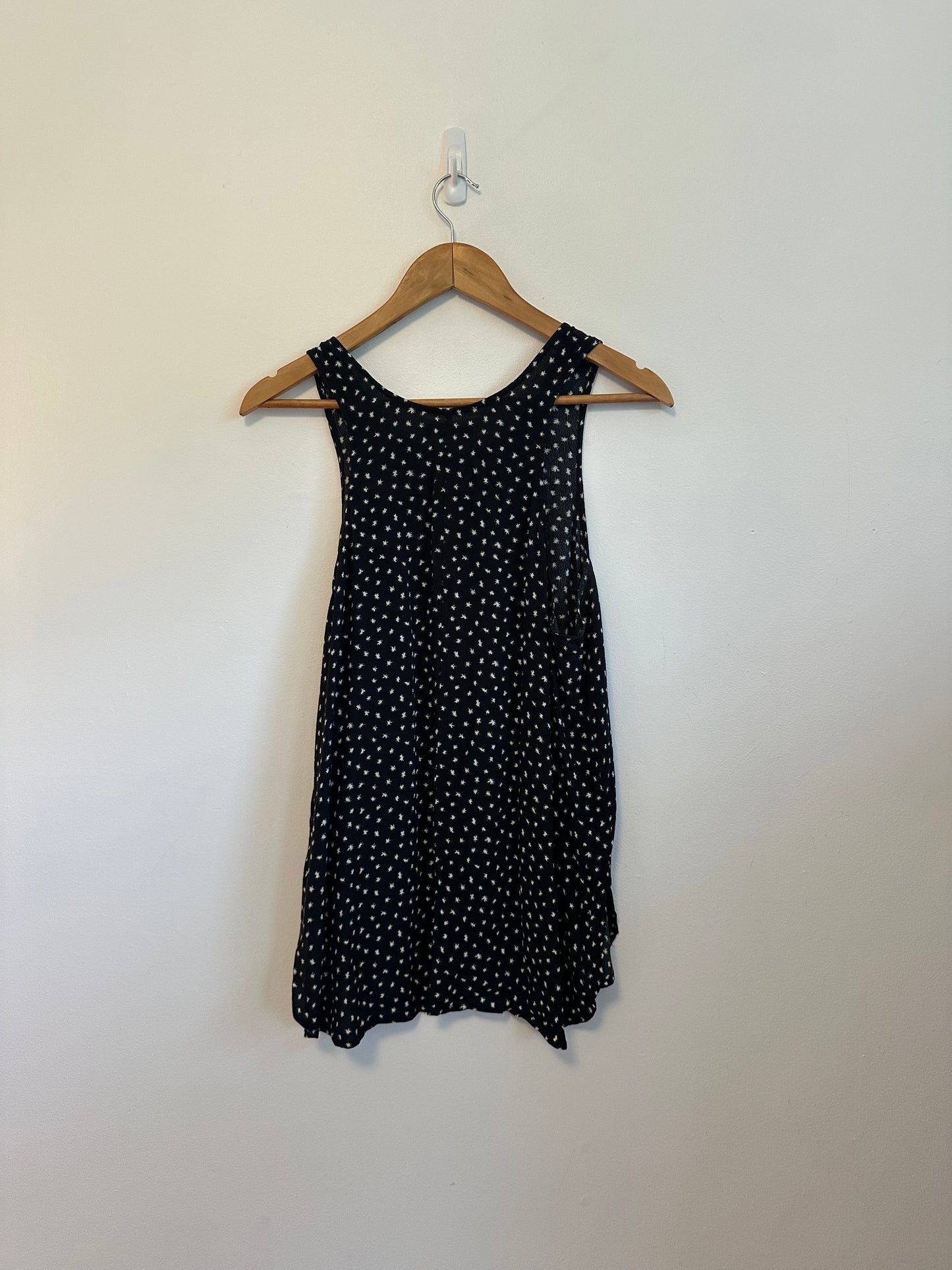 Madewell Starburst Star Print Sleeveless Tank Top | Size Large