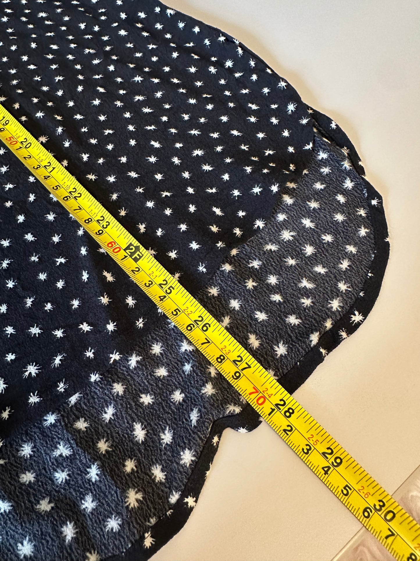 Madewell Starburst Star Print Sleeveless Tank Top | Size Large