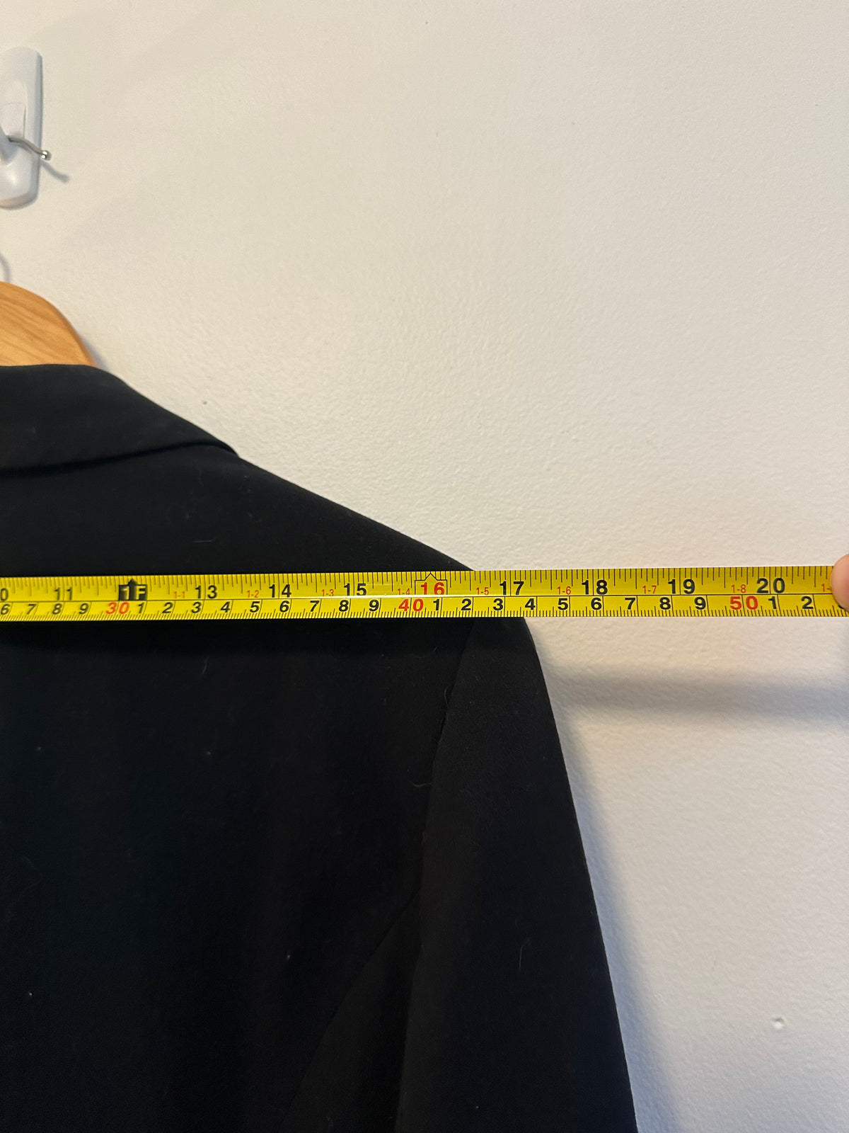 212 Collection Black Two Button Professional Blazer Jacket | Size 18