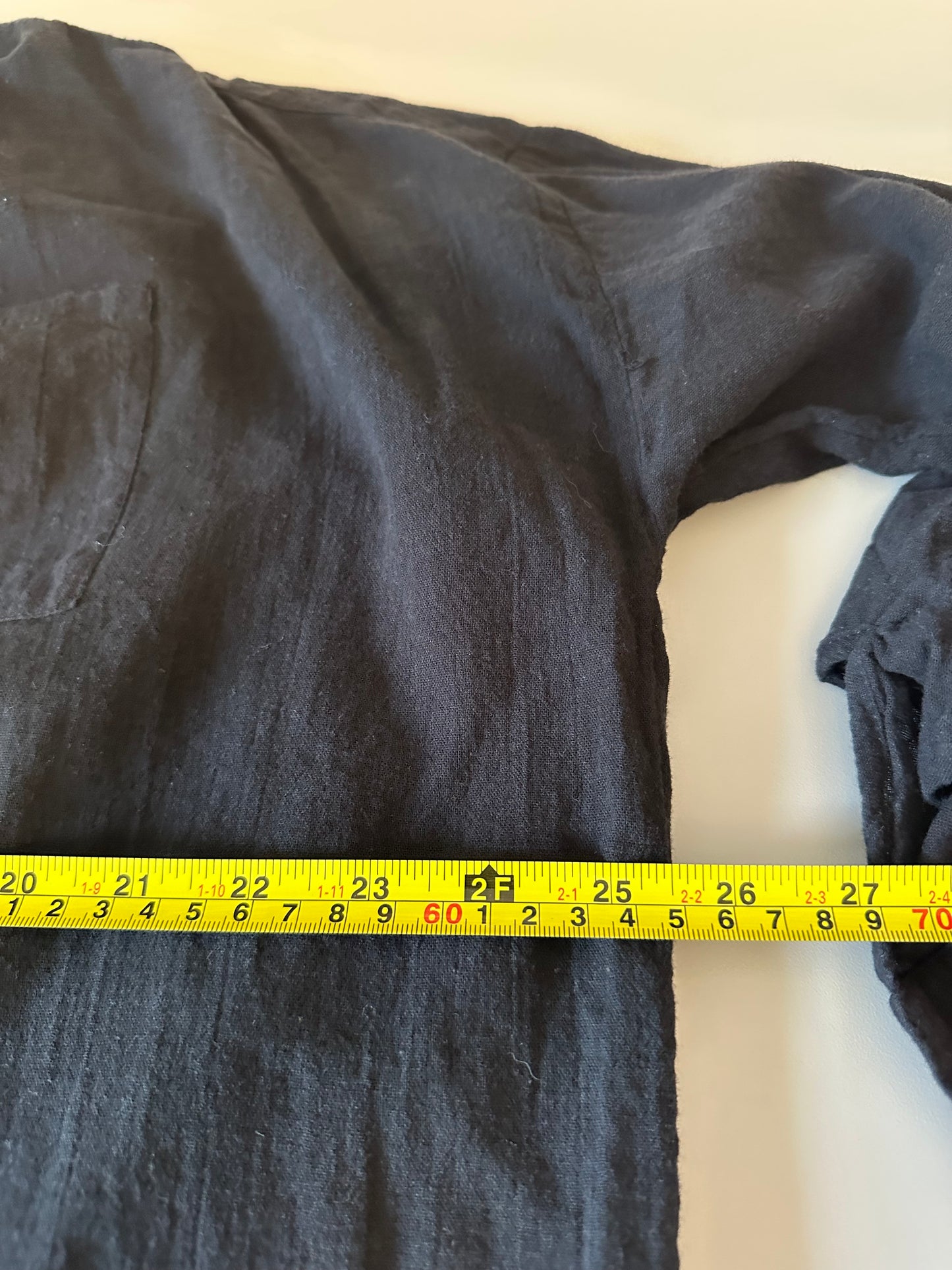 O'Neill Black Cotton Gauze Tunic | Size Large