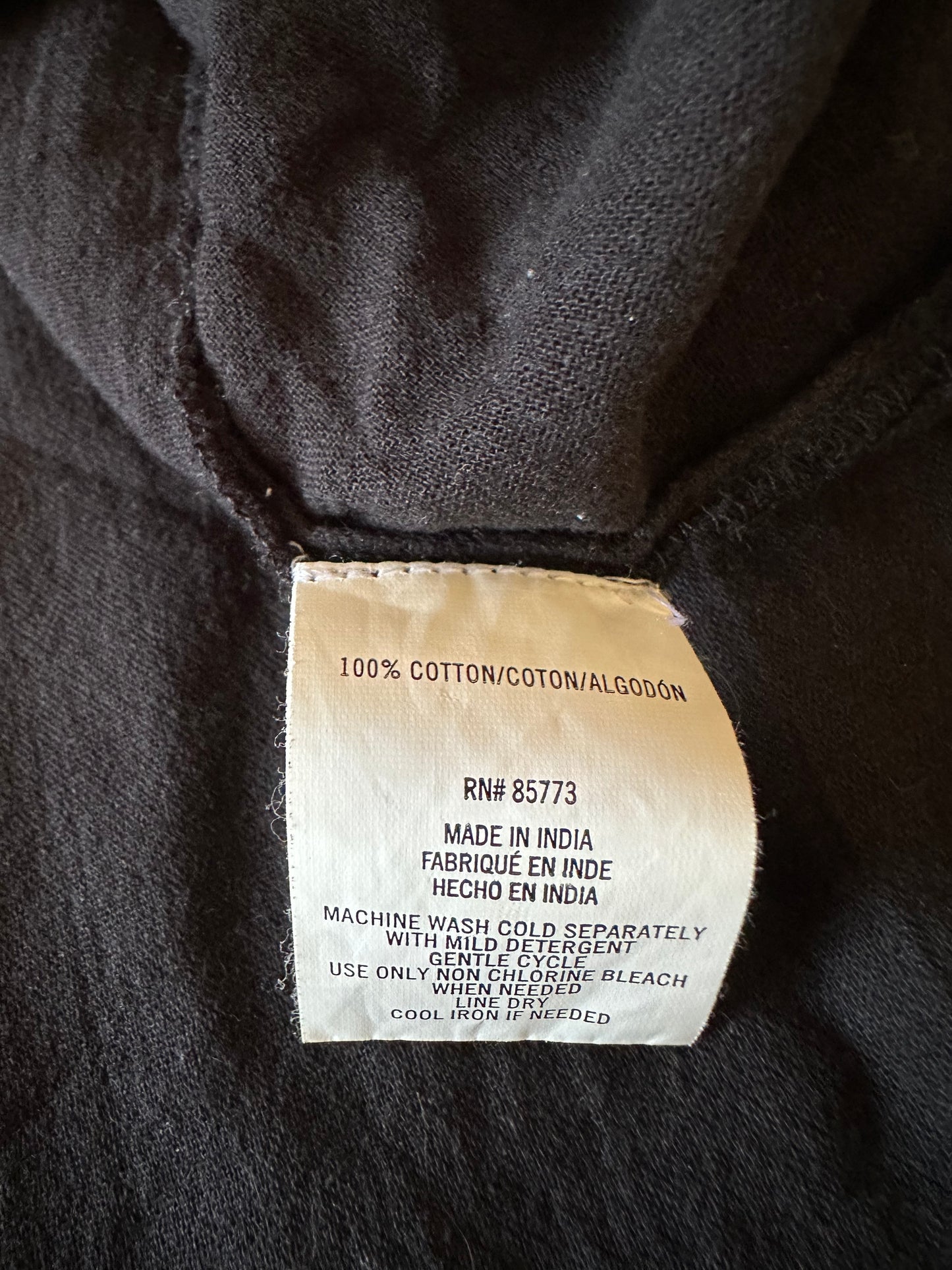 O'Neill Black Cotton Gauze Tunic | Size Large