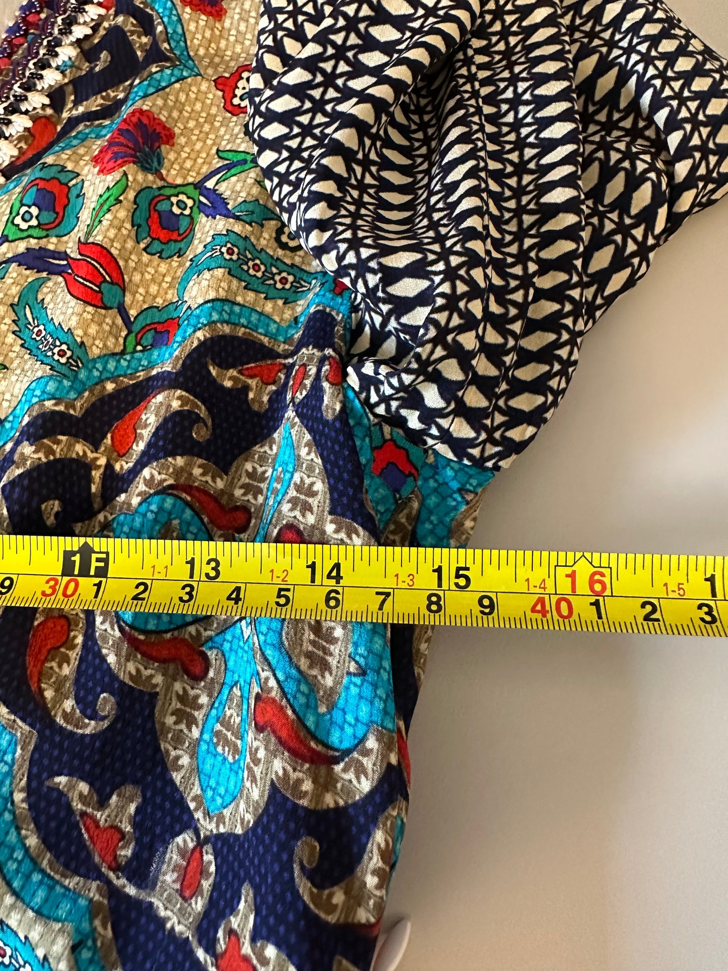 NWT Anthropologie We Select Dresses Bhanuni by Jyoti Patterned Maxi Dress Size 2