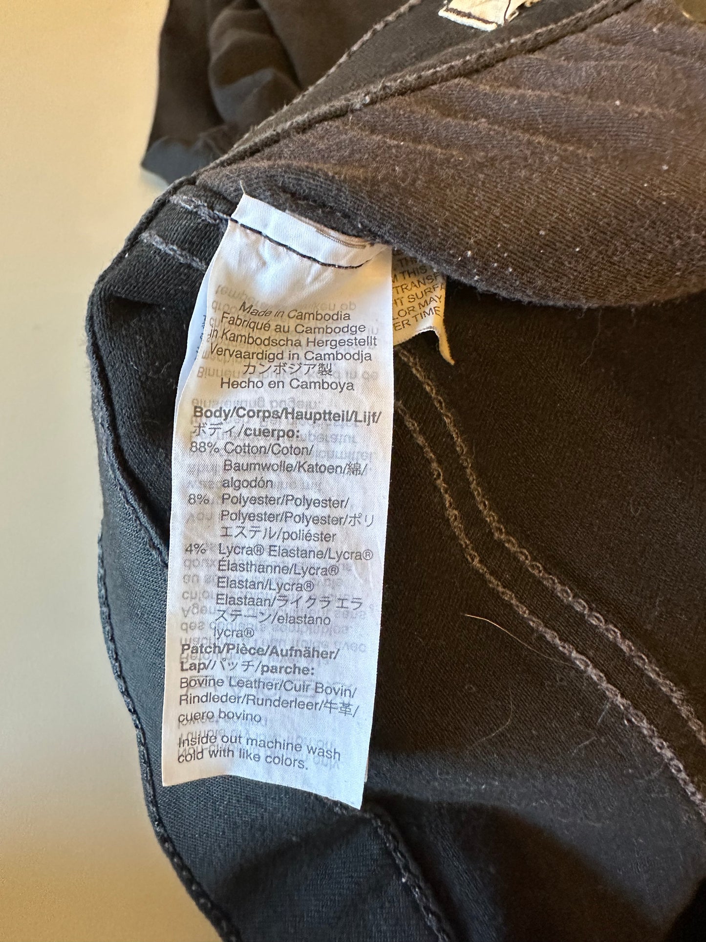Madewell 10' High-Rise Skinny Jeans in Black Denim | Size 29