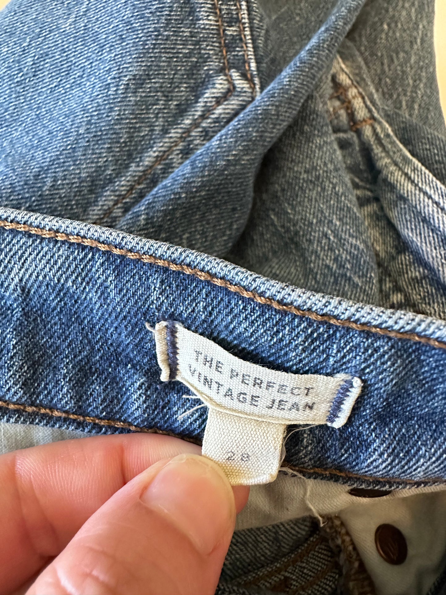 Madewell The Perfect Vintage High Rise Jeans | Size 28