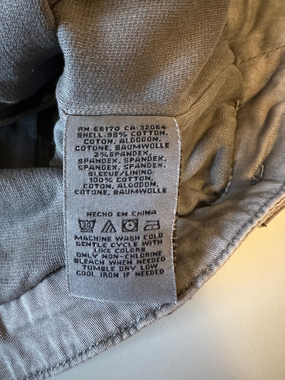 Marrakech Gray Asymmetrical Zip Mixed Media Moto Jacket | Size Medium