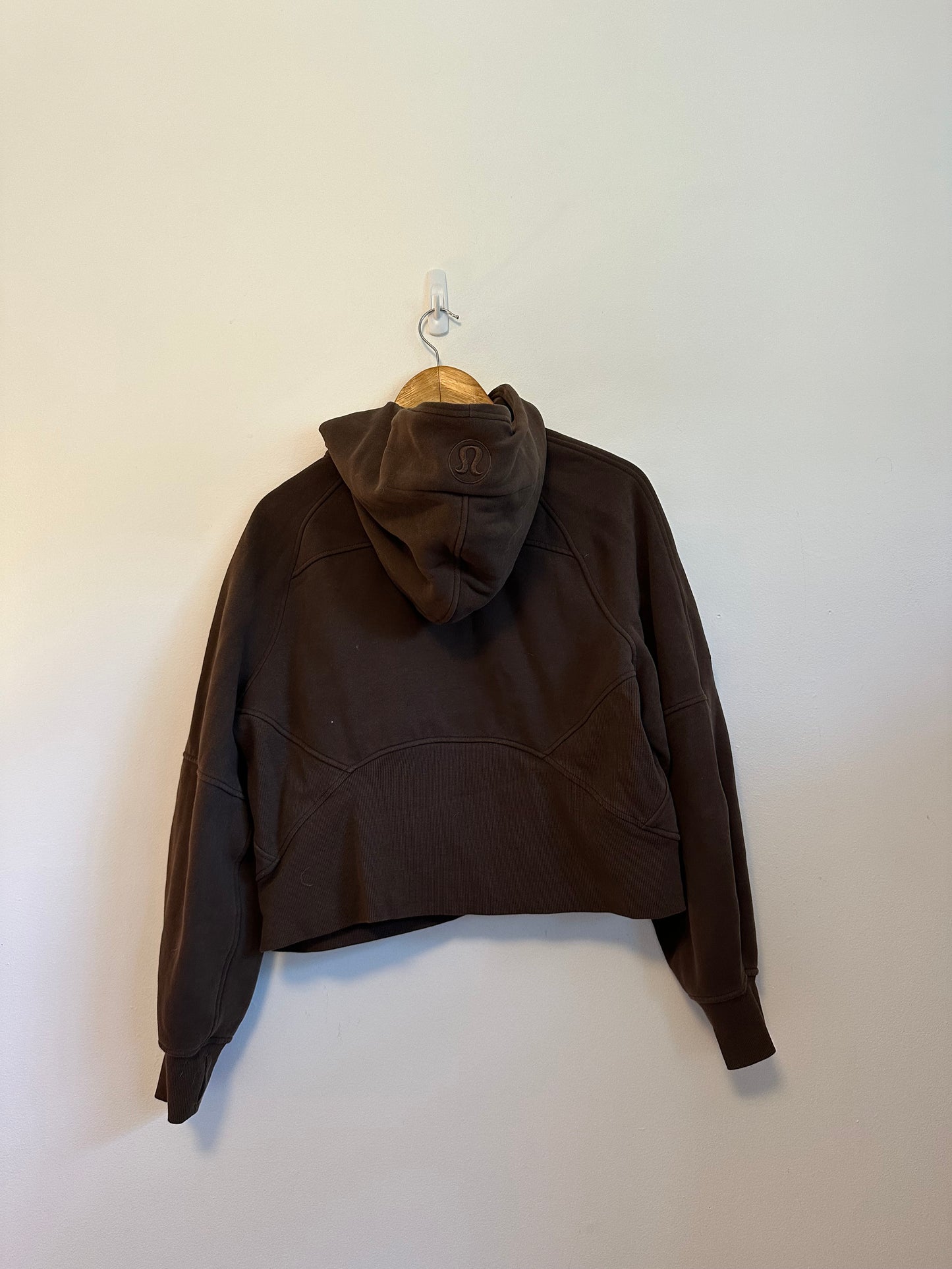 Lululemon Scuba Oversized Half-Zip Hoodie in Java Brown | Size M/L