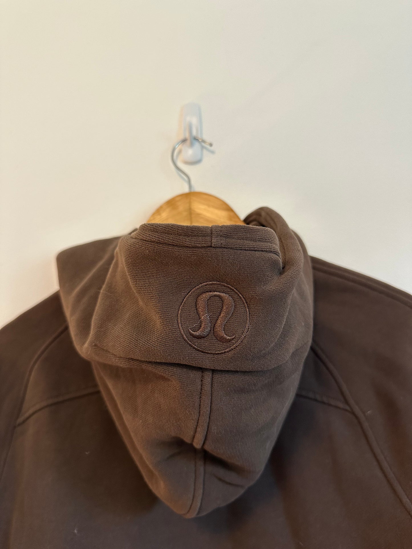 Lululemon Scuba Oversized Half-Zip Hoodie in Java Brown | Size M/L