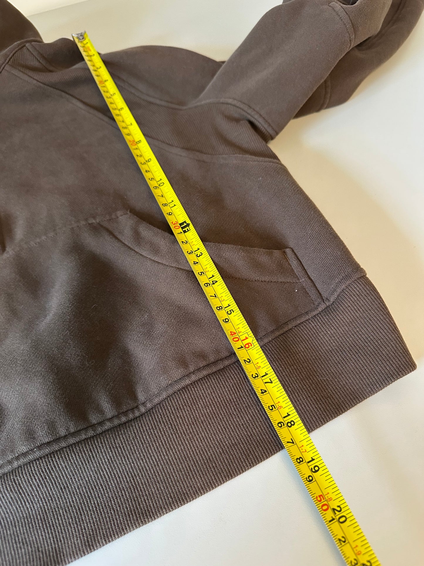 Lululemon Scuba Oversized Half-Zip Hoodie in Java Brown | Size M/L