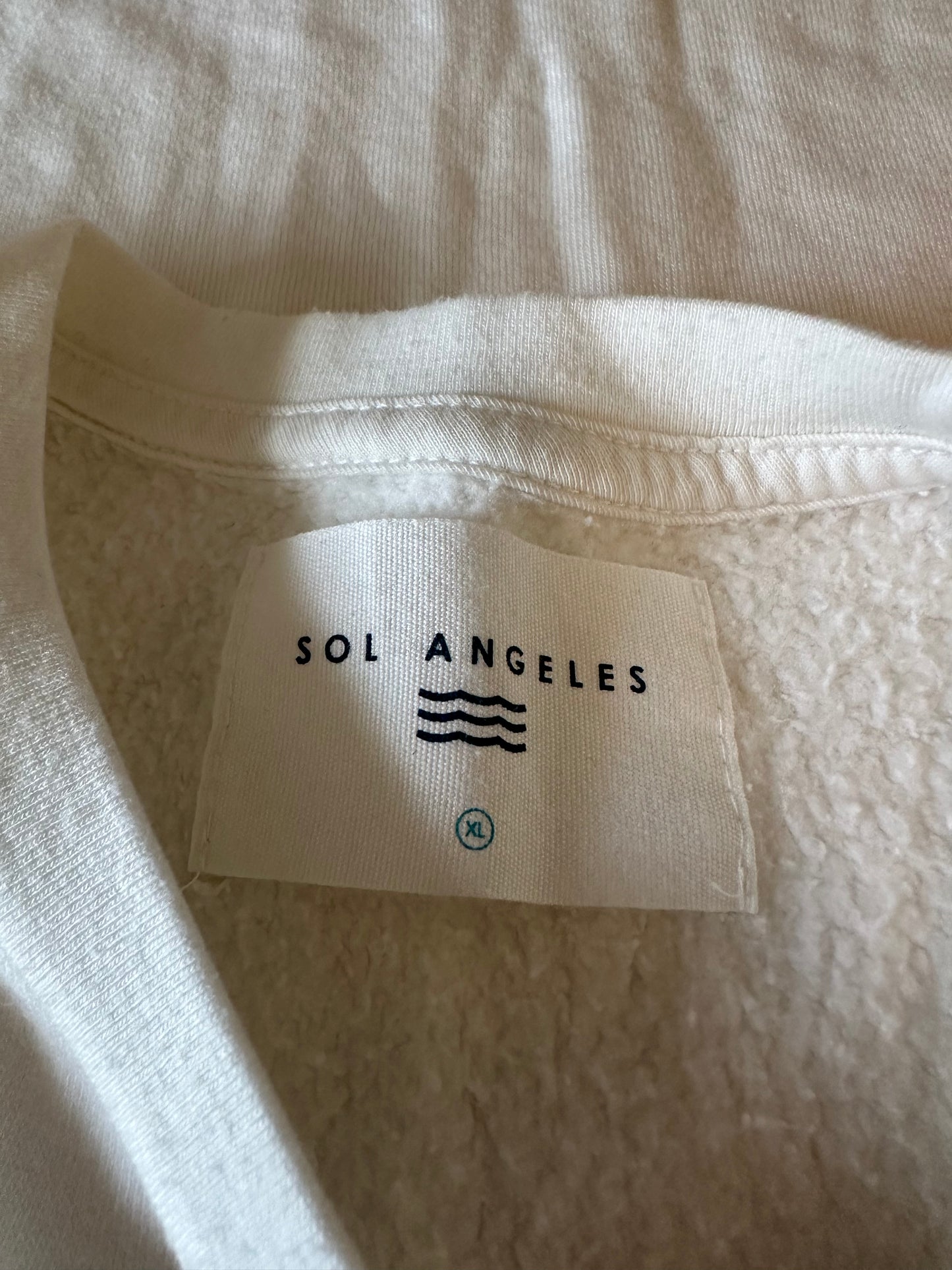 Sol Los Angeles Après Rainbow Graphic Sweatshirt | Size XL
