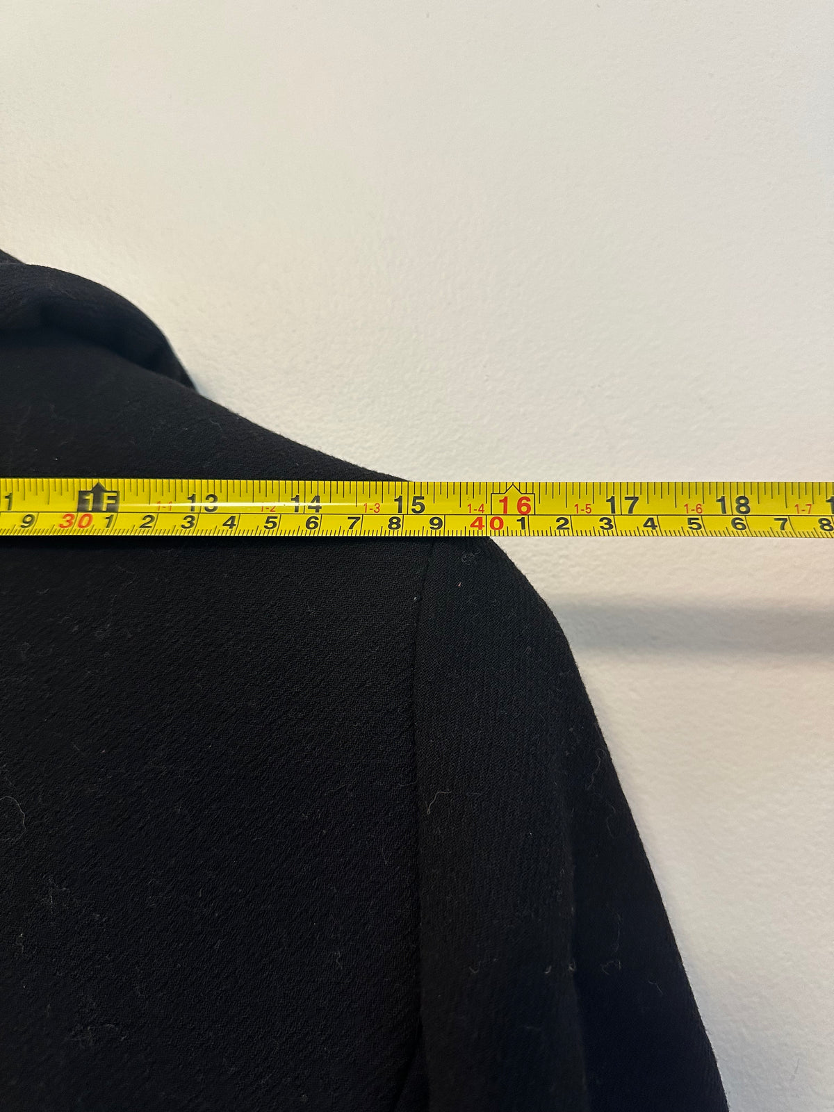 J. Crew Black Wool Blend Funnel Neck 3-Button Insulated Overcoat | Size 6