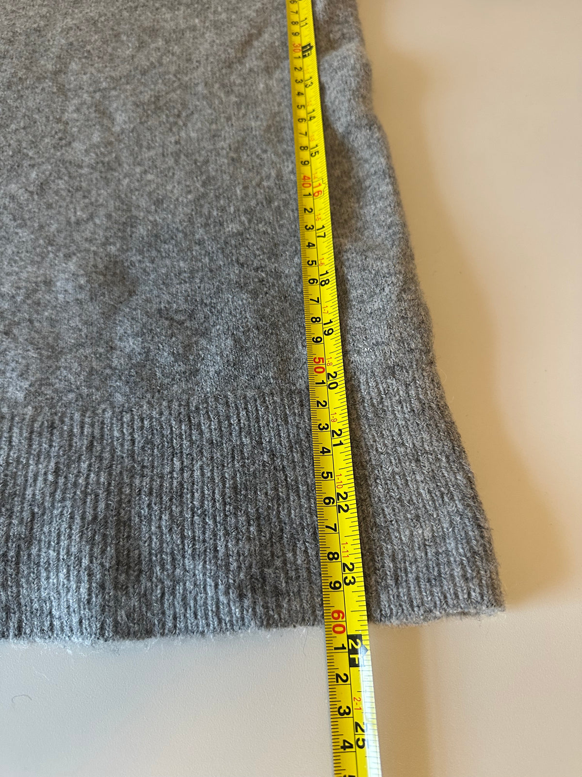 J. Crew Gray Merino Wool Alpaca Blend Cowl Neck Sweater | Size Medium