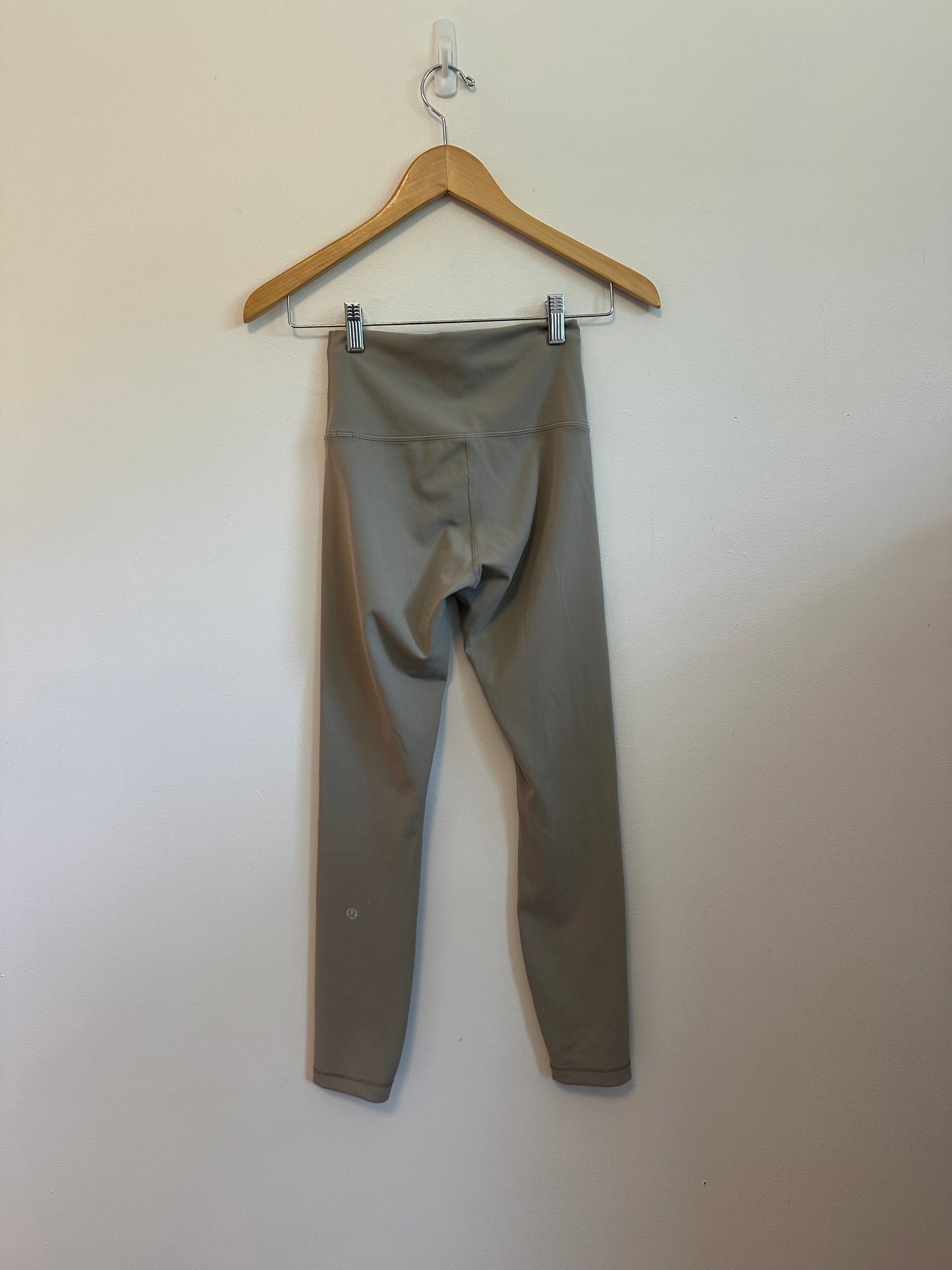Lululemon Wunder Train High-Rise 25" Leggings in Gray Taupe | Size 4