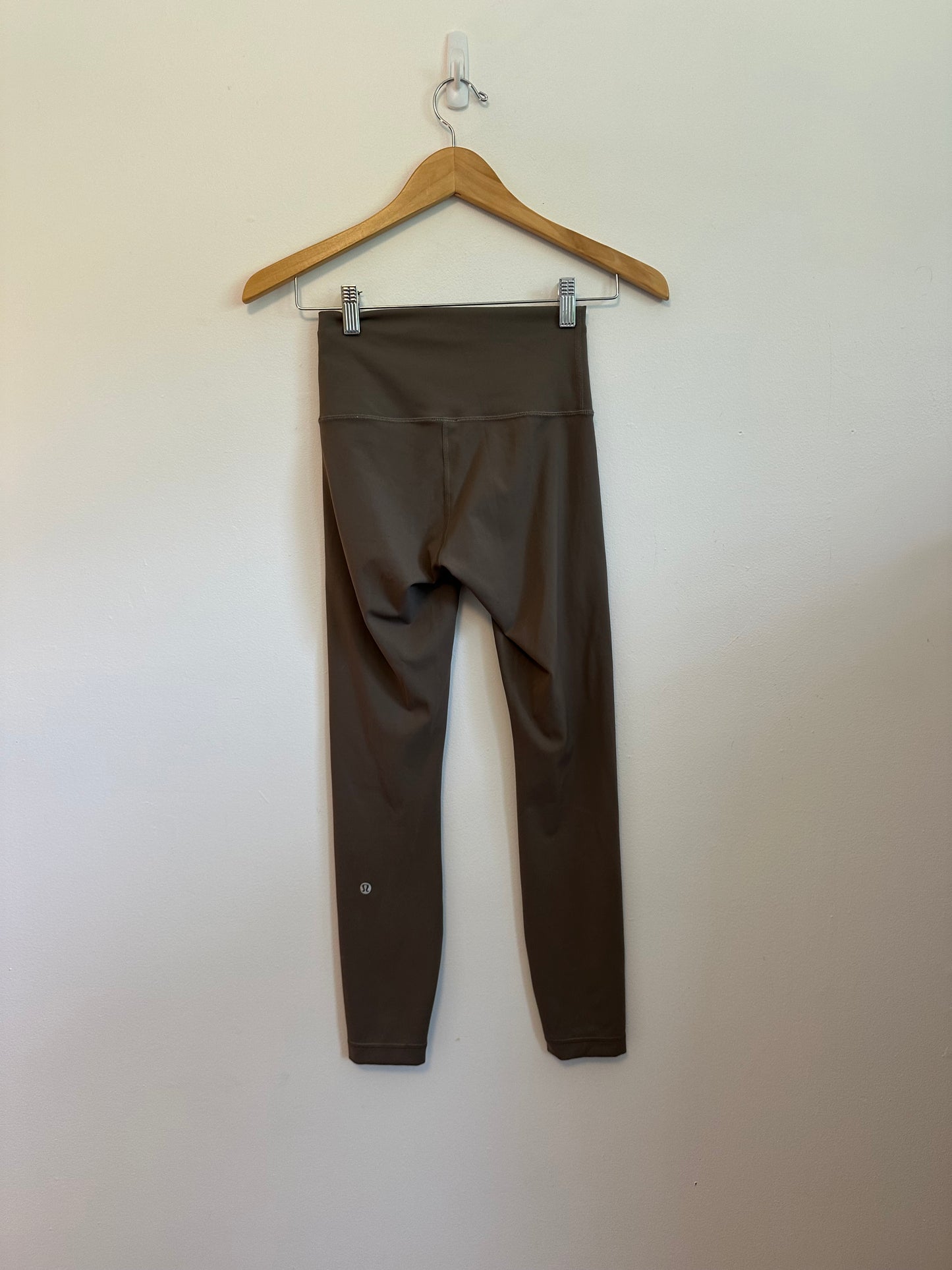 Lululemon Wunder Train High-Rise 25" Leggings in Brown | Size 4