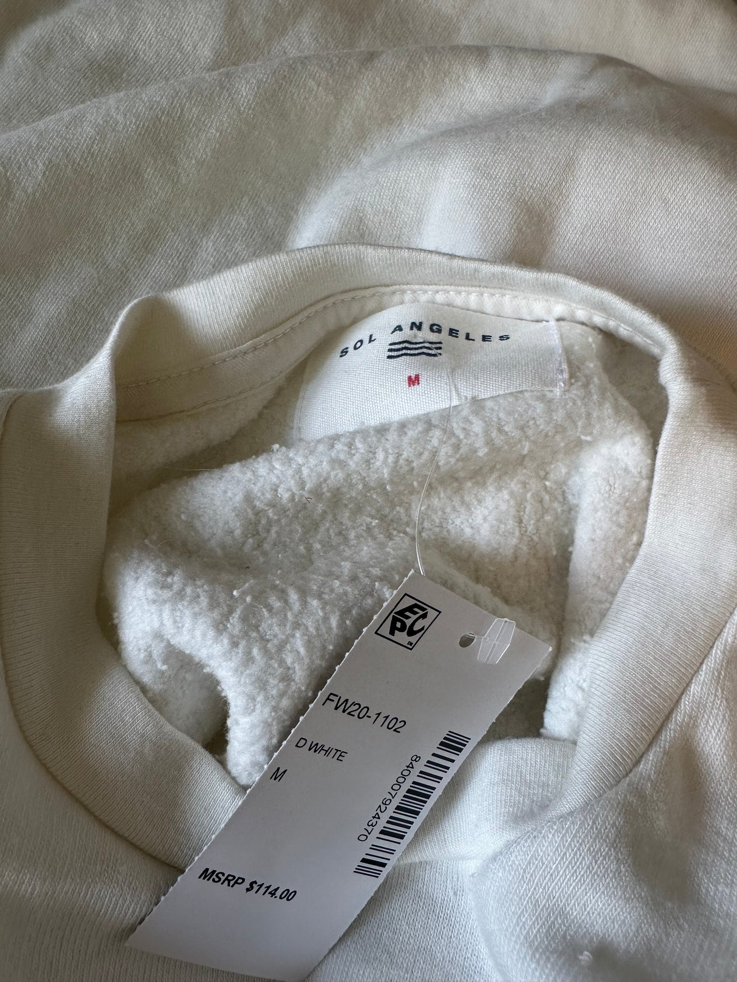 NWT Sol Angeles Apres Rainbow Graphic Sweatshirt | Size Medium
