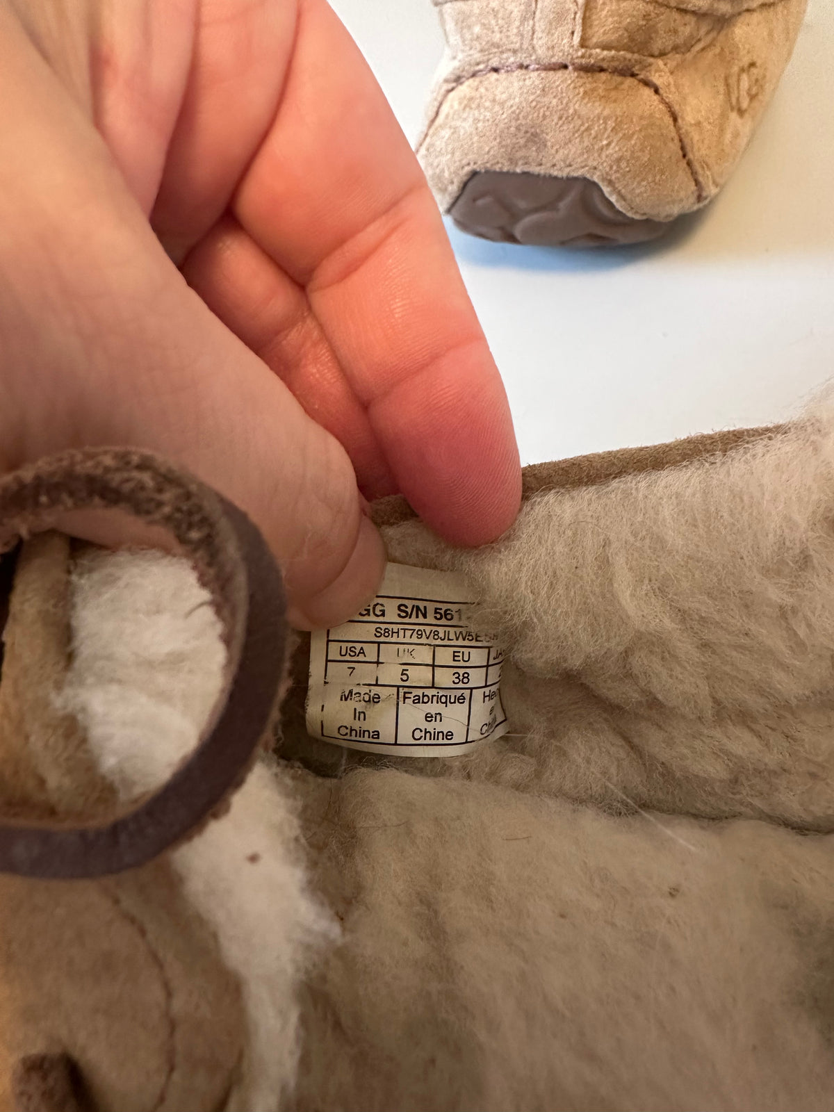 UGG Dakota Chestnut Suede Moccasin Slippers | Size 7