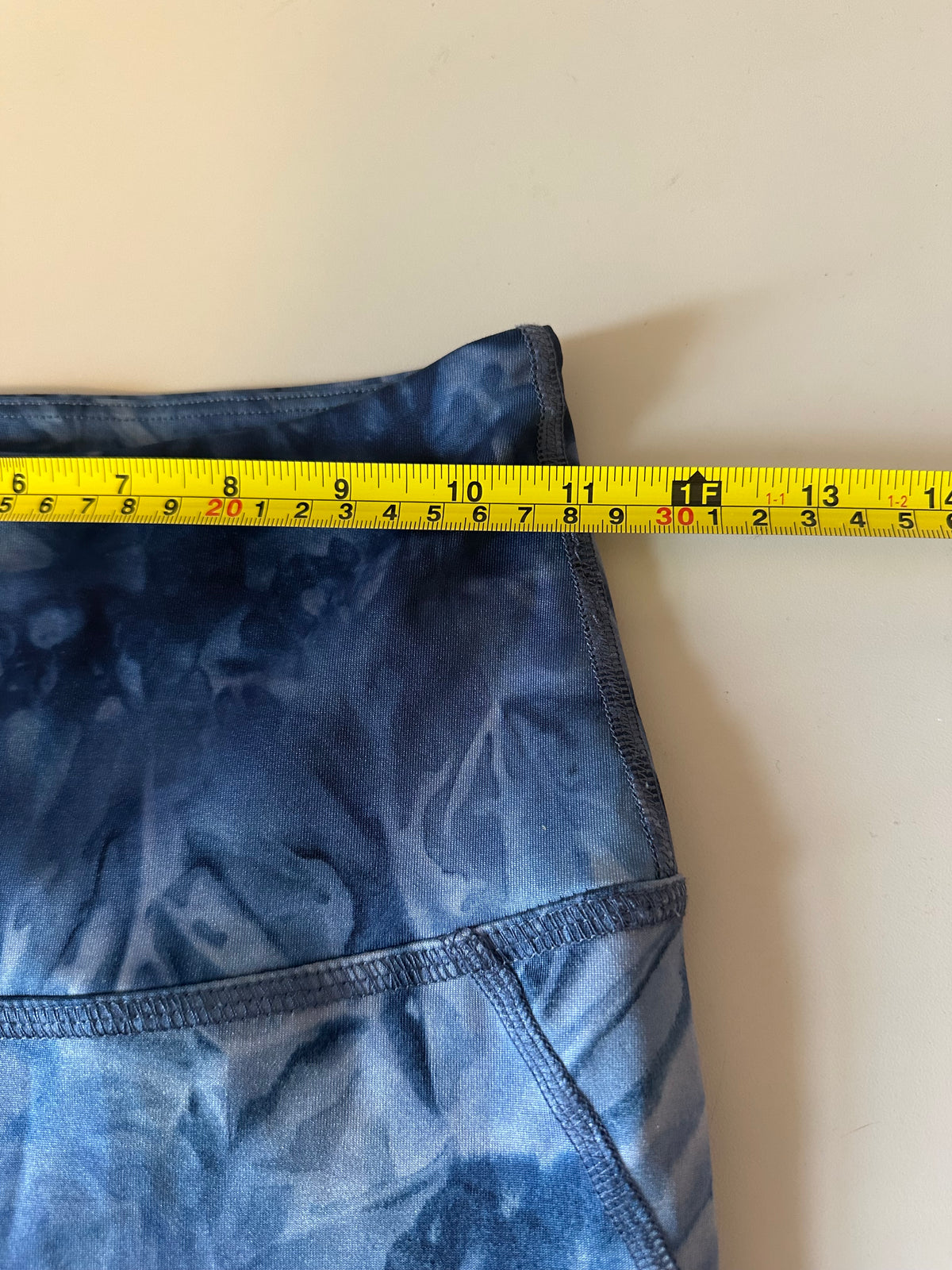 Beyond Yoga  High Waisted Leggings in Blue Tie Dye | Size XS