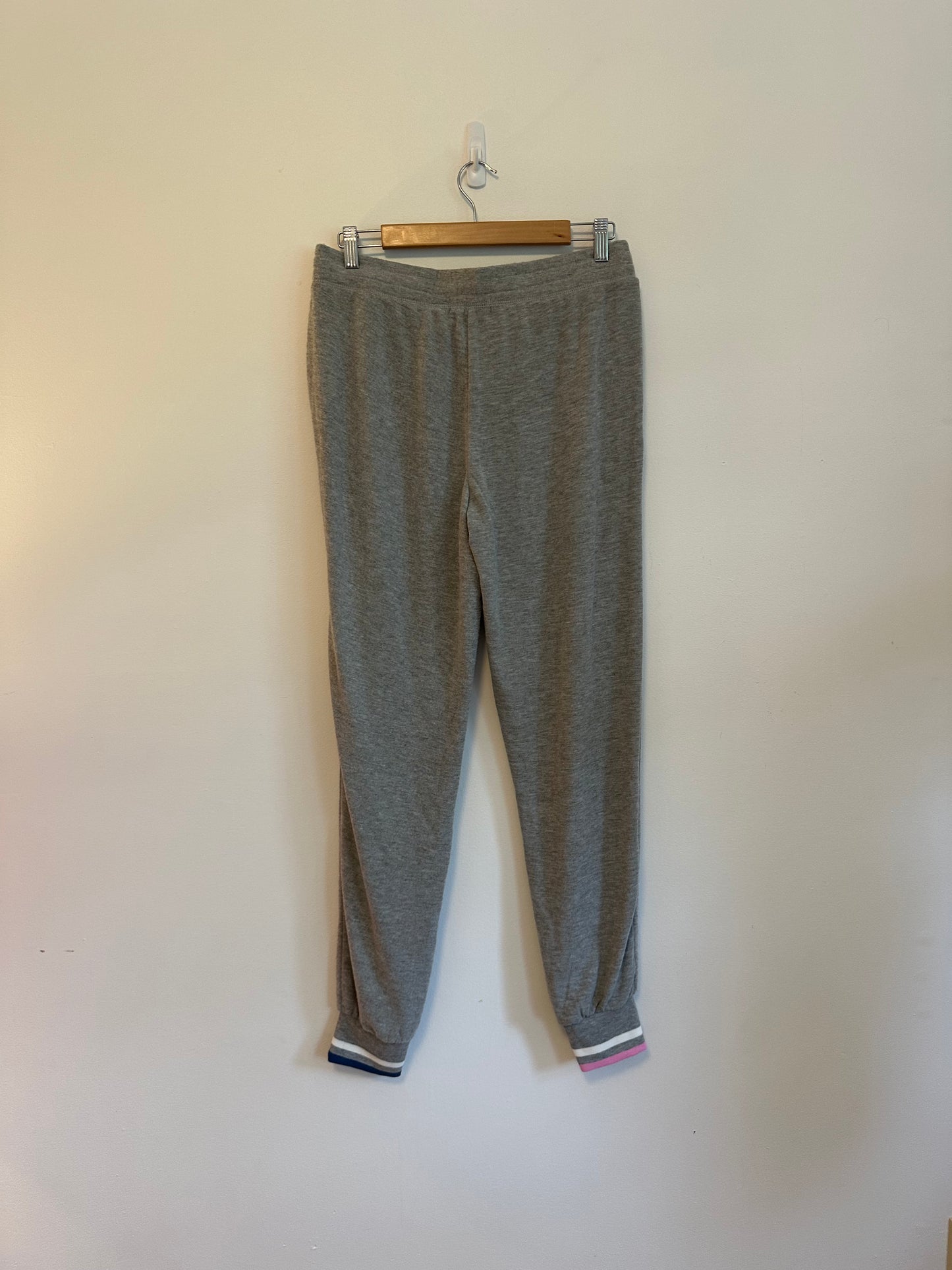 PJ Salvage C'Est La Vie Gray Heathered Jogger Loungewear Pants | Size Medium