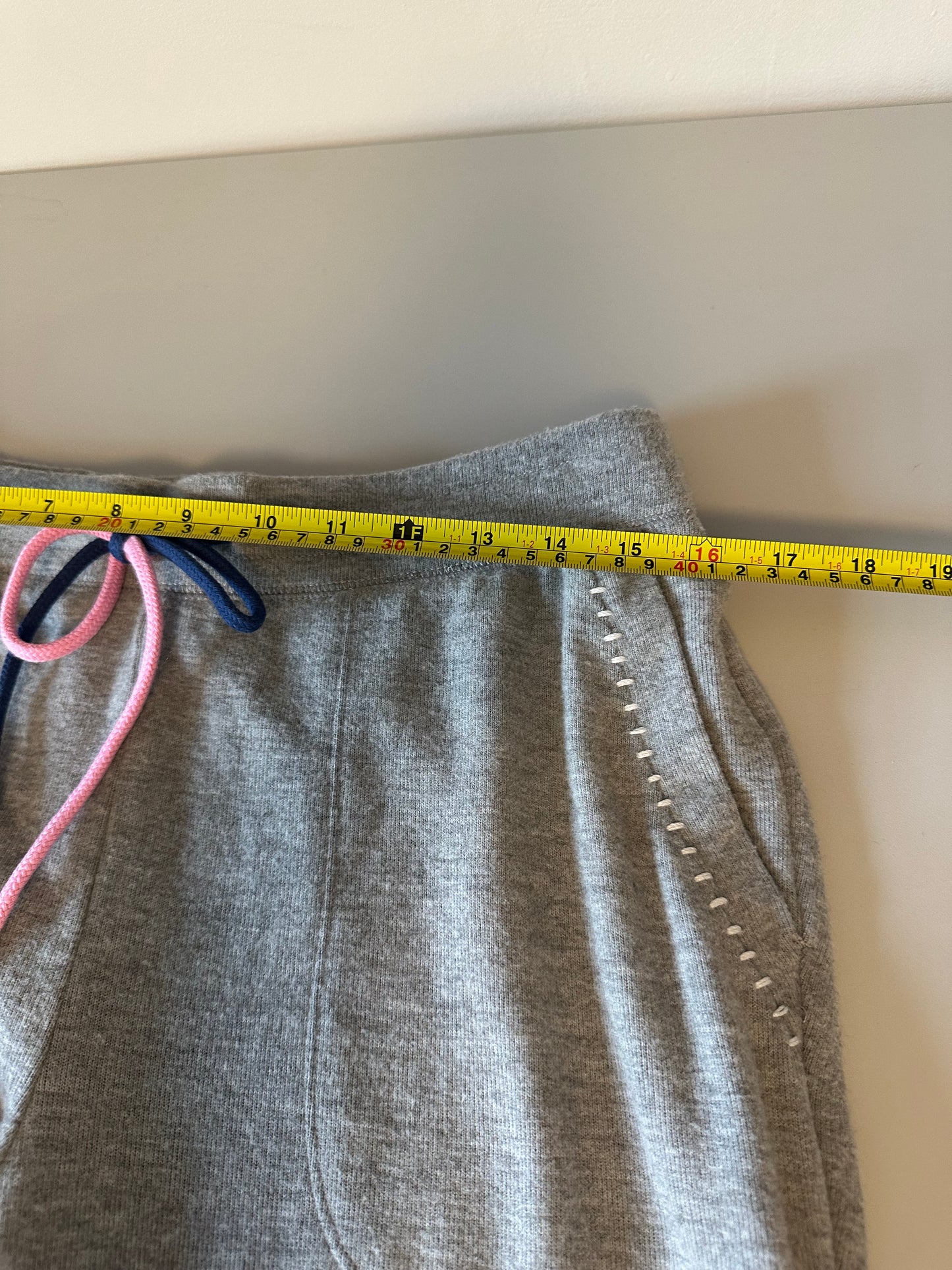 PJ Salvage C'Est La Vie Gray Heathered Jogger Loungewear Pants | Size Medium
