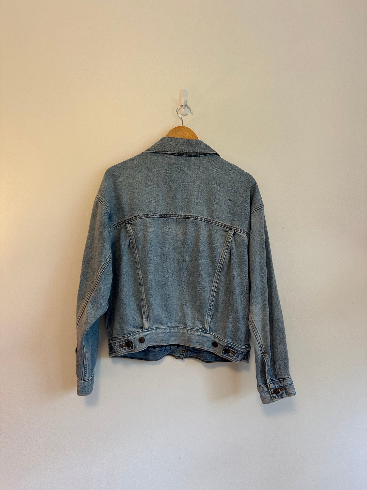 Levi's Premium Light Wash Denim Oversized Jean Jacket