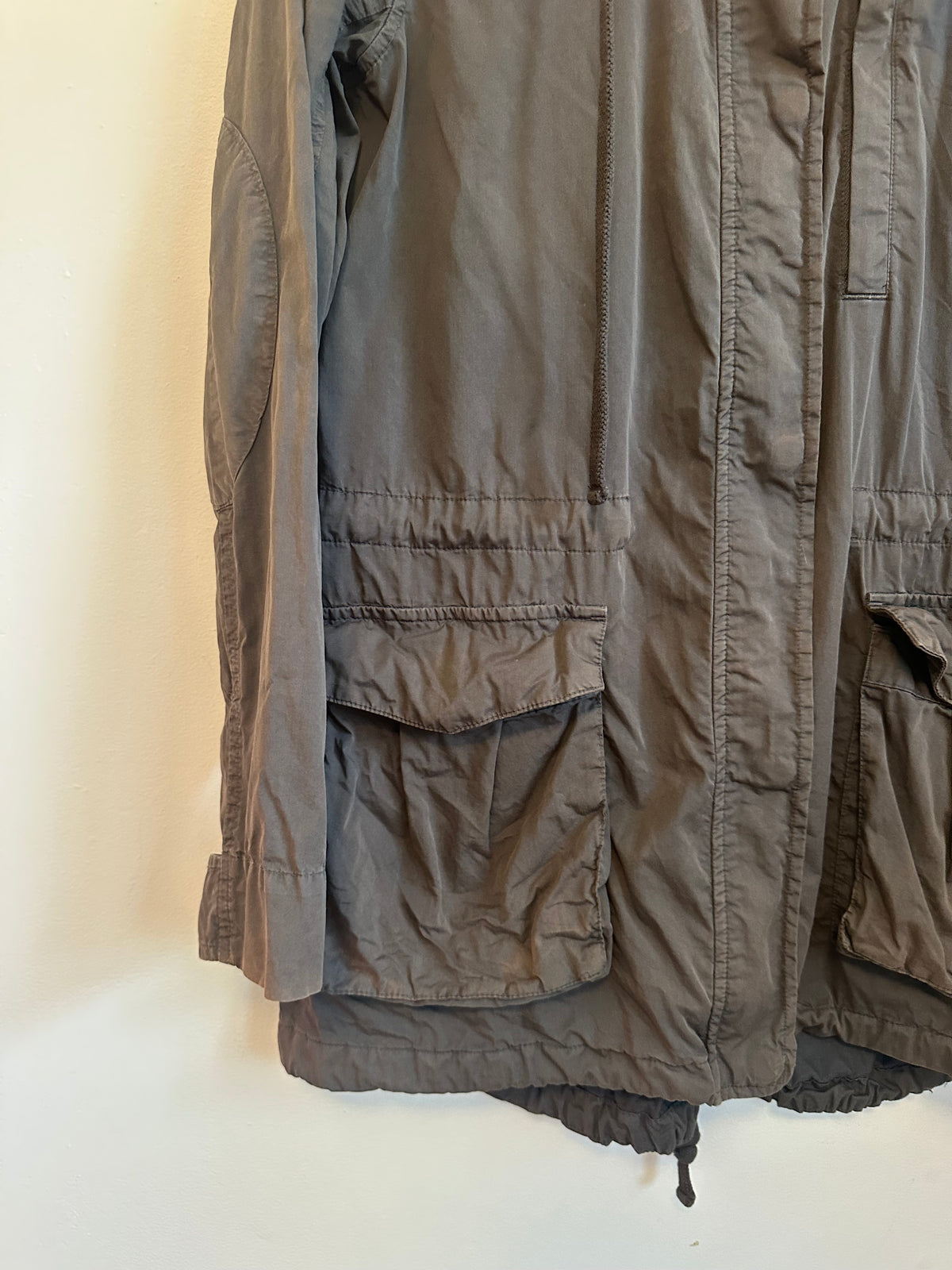 James Perse Standard Charcoal Gray Utility Jacket | Size 1 (Small)