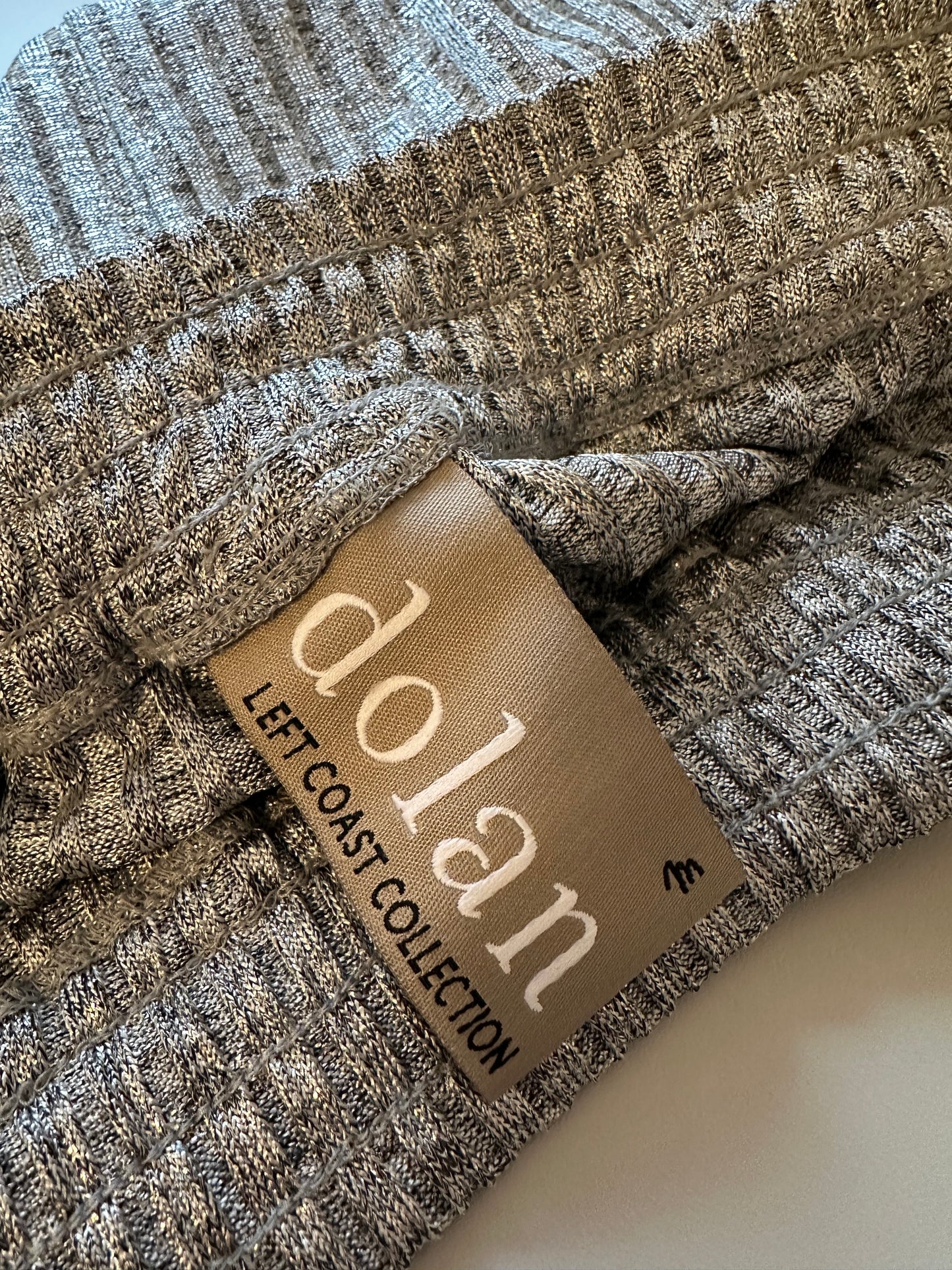 Anthropologie Dolan Silver Shimmer Skirt | Size Medium