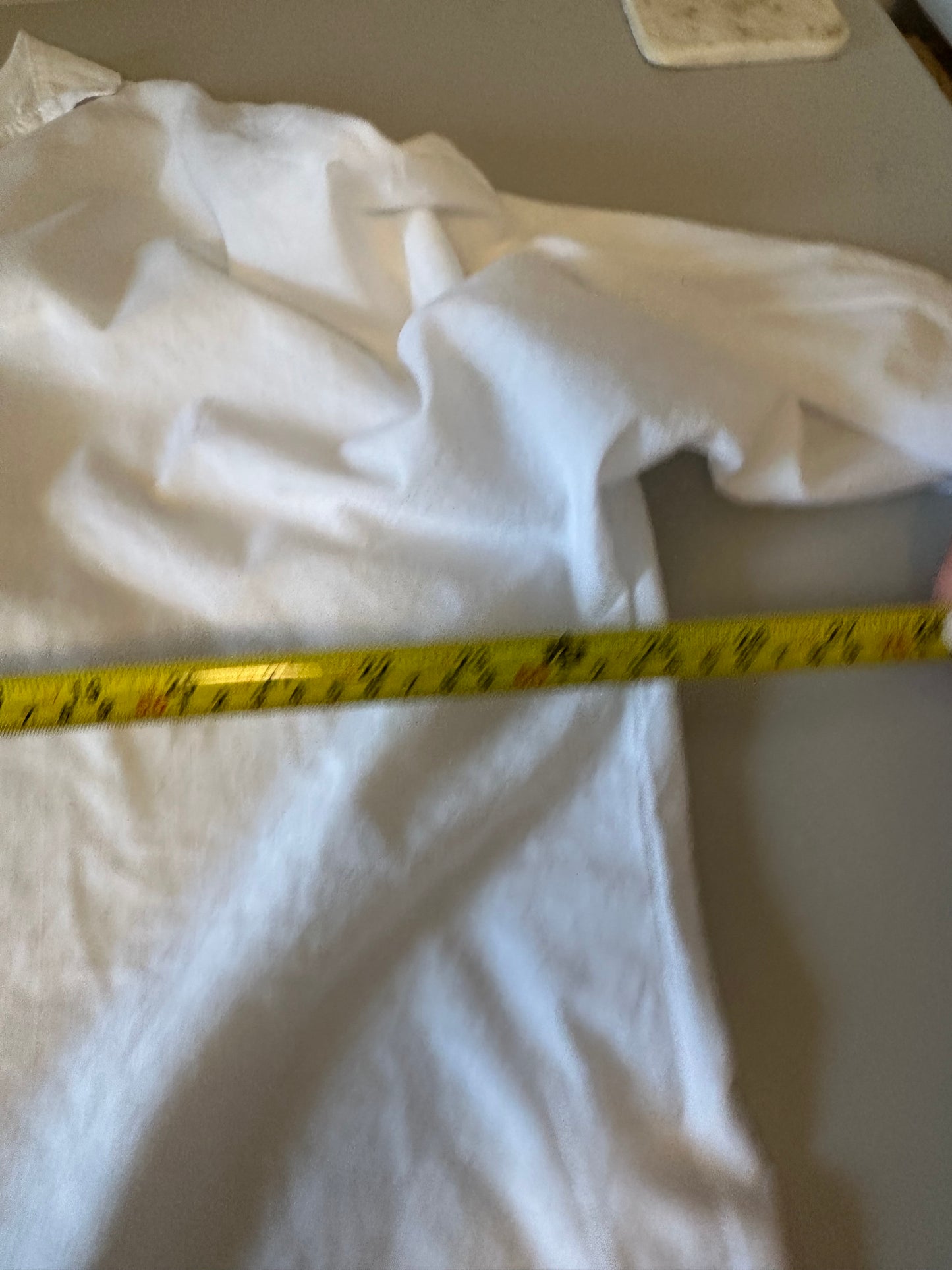 Stark X White Cotton Poplin V-Neck Oversized Blouse | Size Small