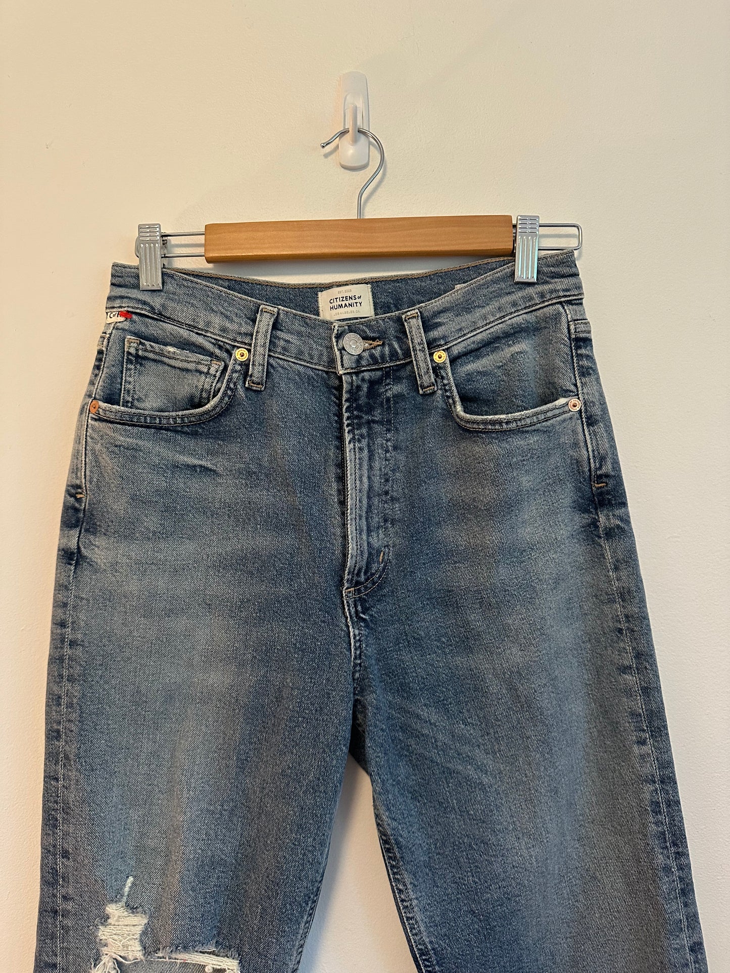 Citizens of Humanity Daphne Crop Jeans | Size 27