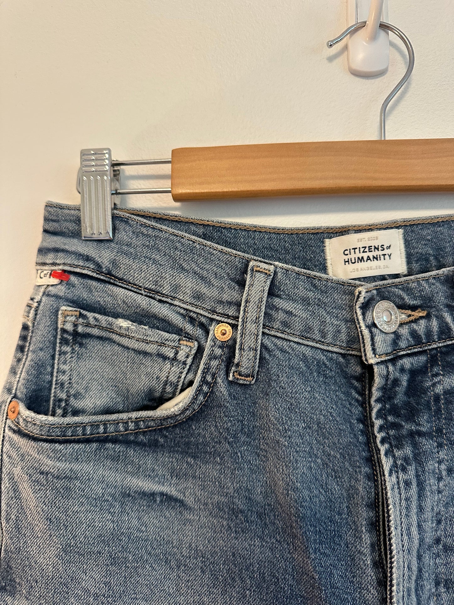 Citizens of Humanity Daphne Crop Jeans | Size 27