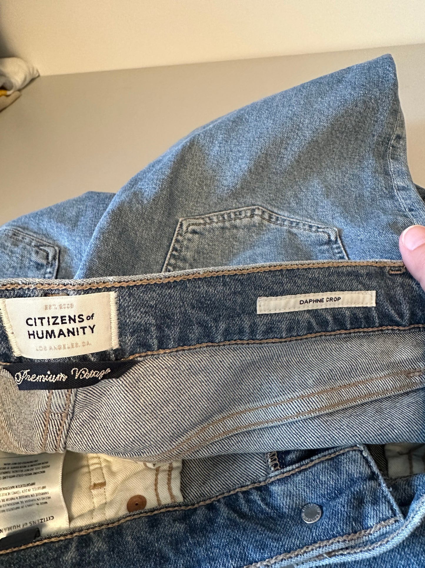 Citizens of Humanity Daphne Crop Jeans | Size 27