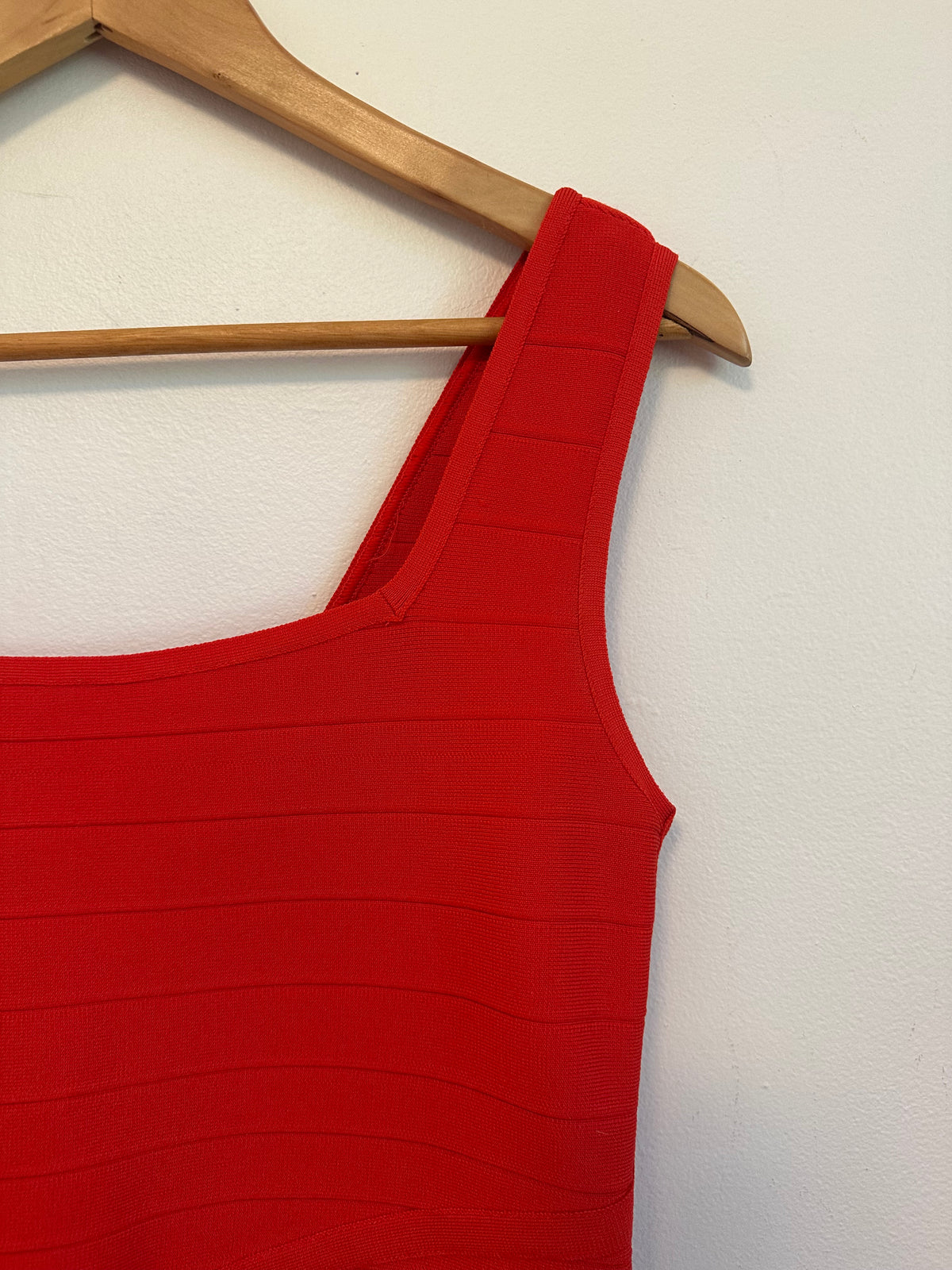 Dress The Population Red Bandage Bodycon Dress | Size Medium
