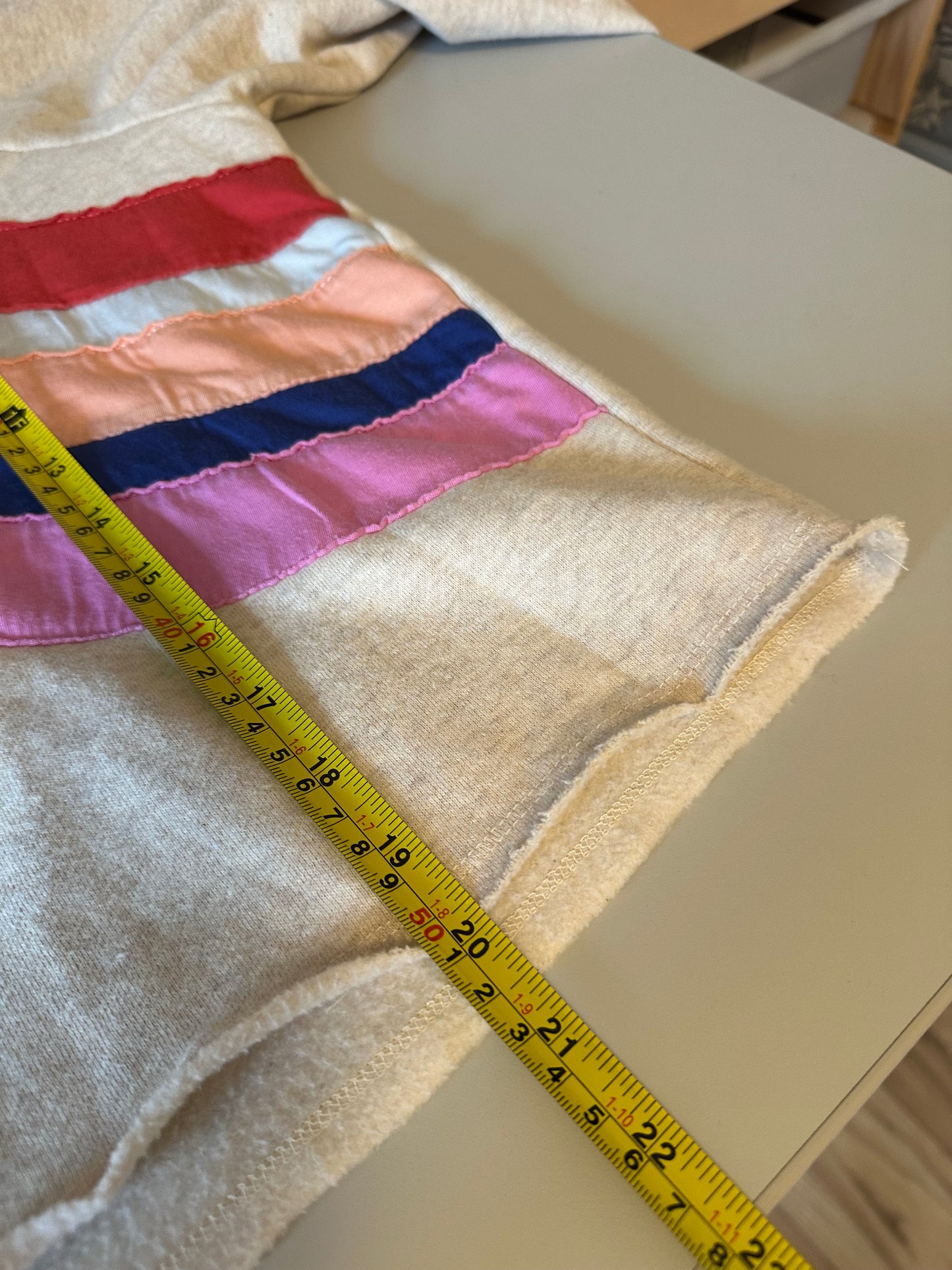 Marine Layer Archive Summit Rainbow Stripe Sweatshirt | Size Medium