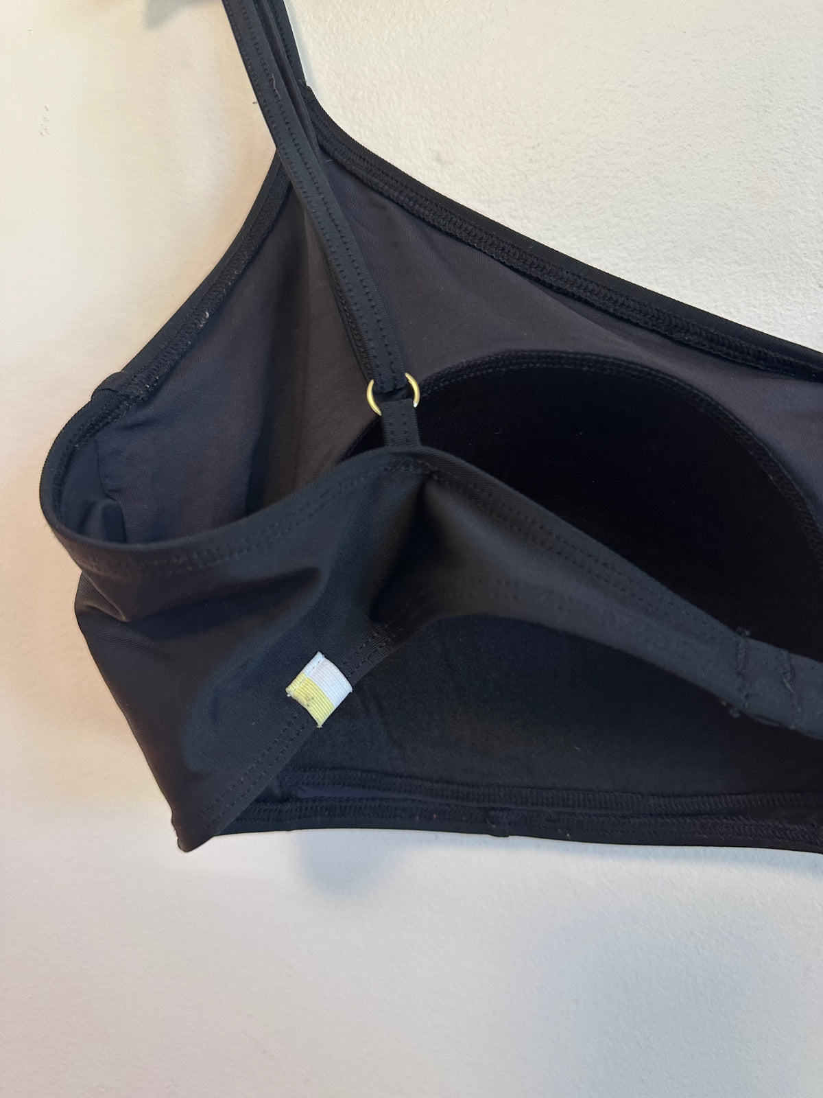 Summersalt The Wanderlust Bikini Top in Black | Size 14