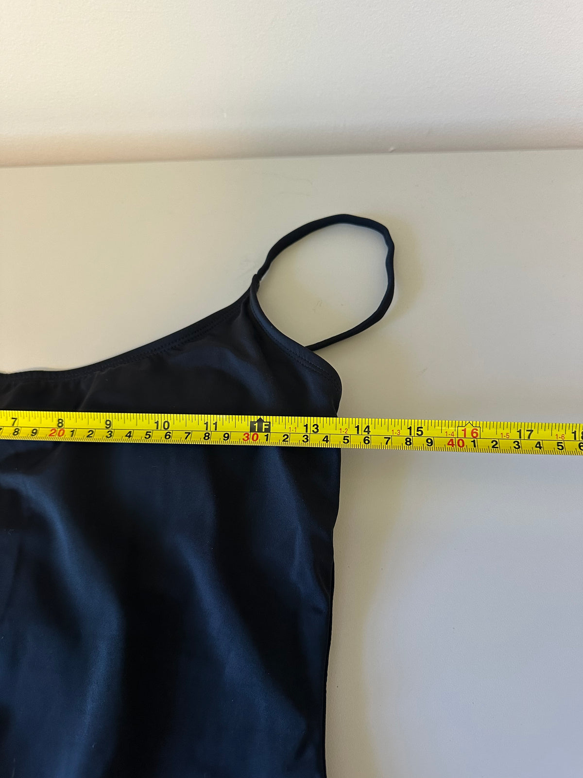 Andie Swim The Amalfi Black One Piece Swimsuit | Size Medium