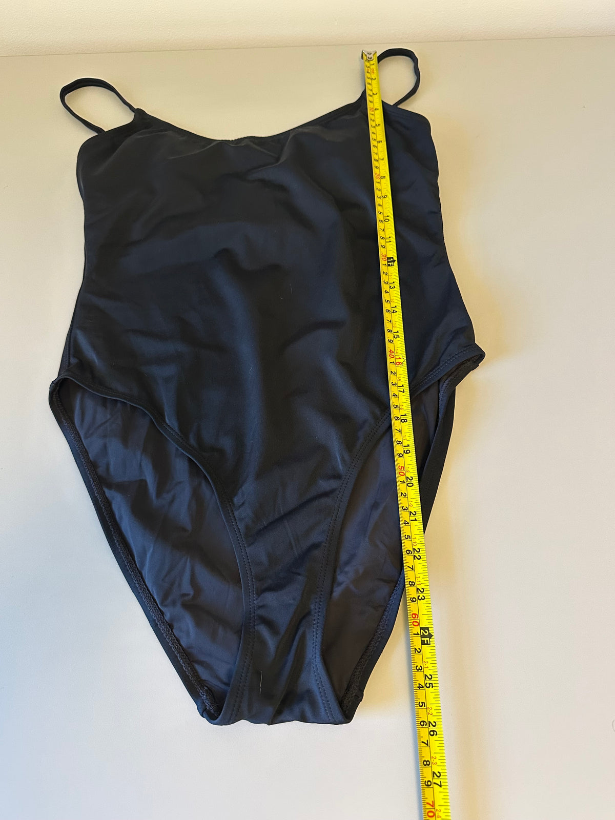 Andie Swim The Amalfi Black One Piece Swimsuit | Size Medium