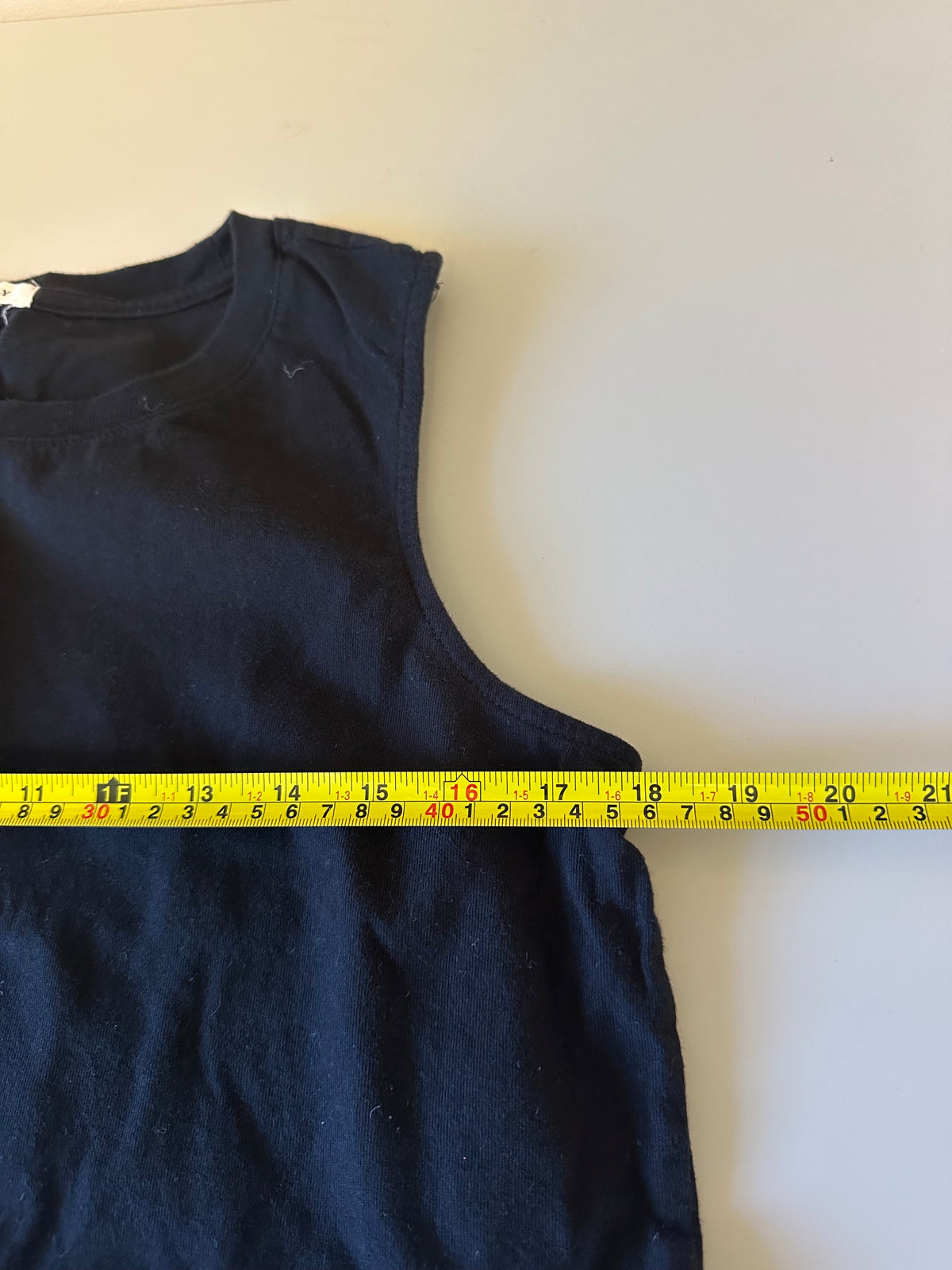 Z Supply Black Cotton Muscle Sleeveless Crew Neck Tank Top | Size Large