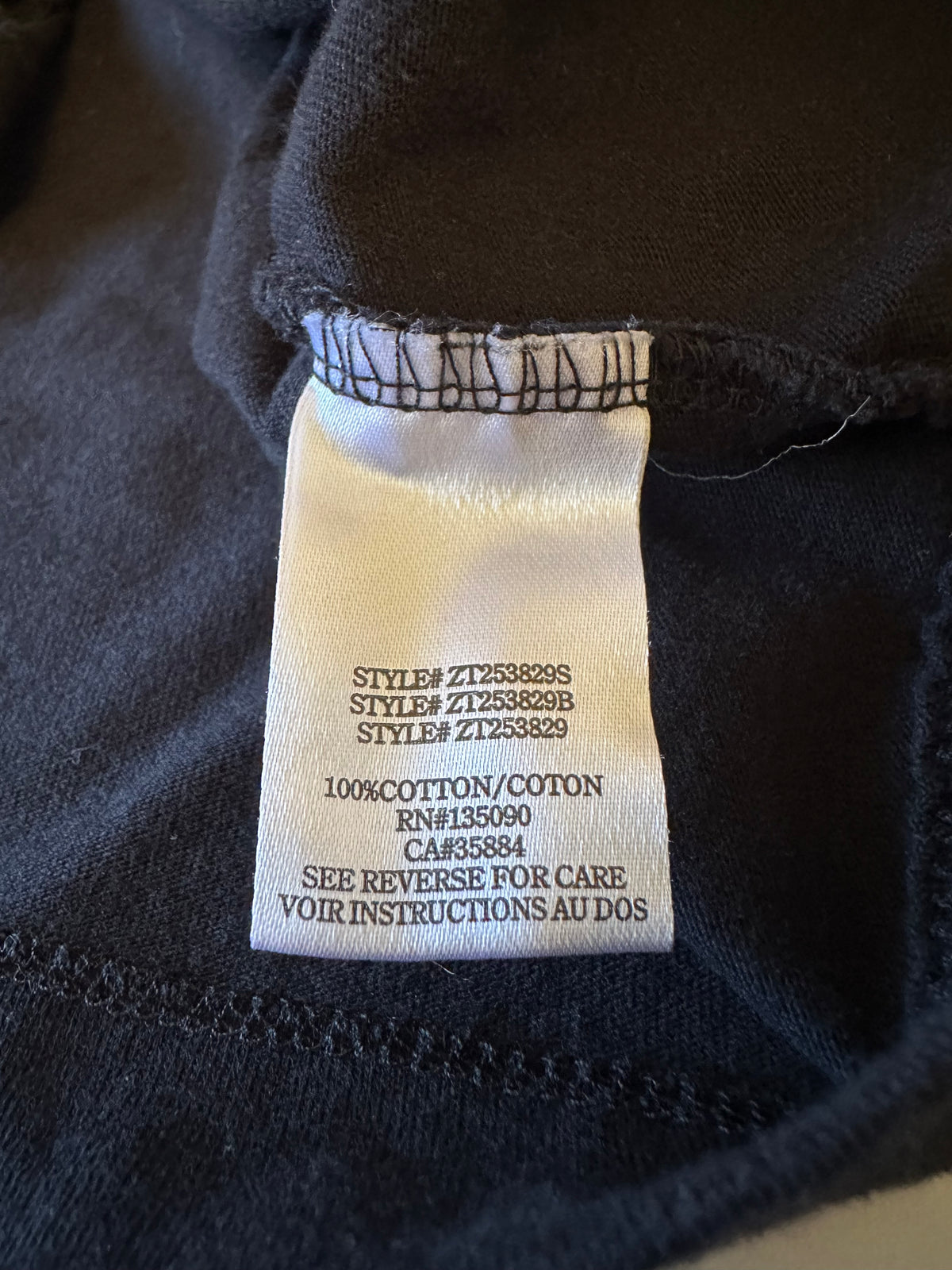 Z Supply Black Cotton Muscle Sleeveless Crew Neck Tank Top | Size Large