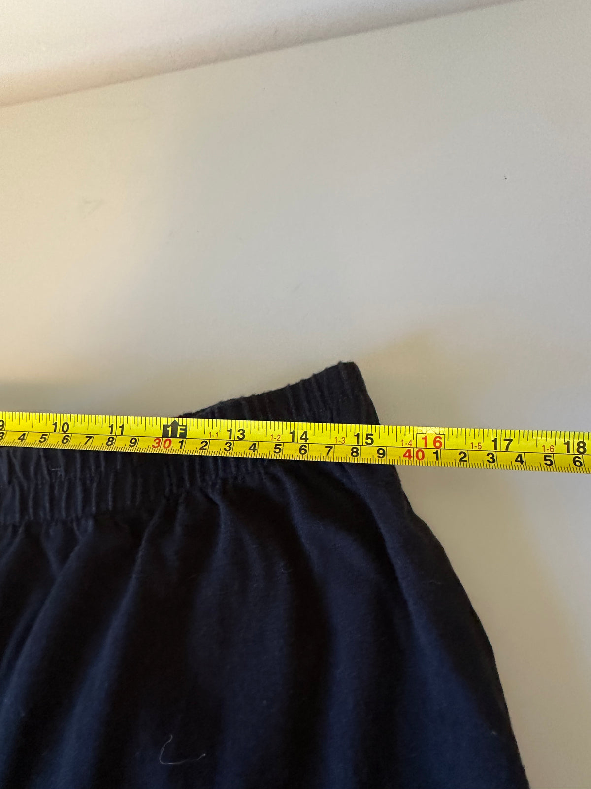 Z Supply Black Wide Leg Cropped Lounge Pants | Size Large