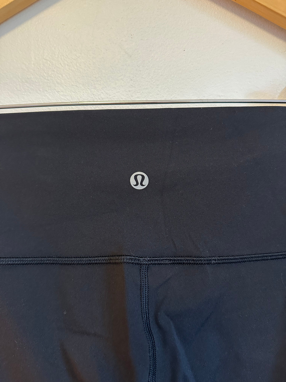 Lululemon Align High Rise Black Cropped Leggings | Size 6