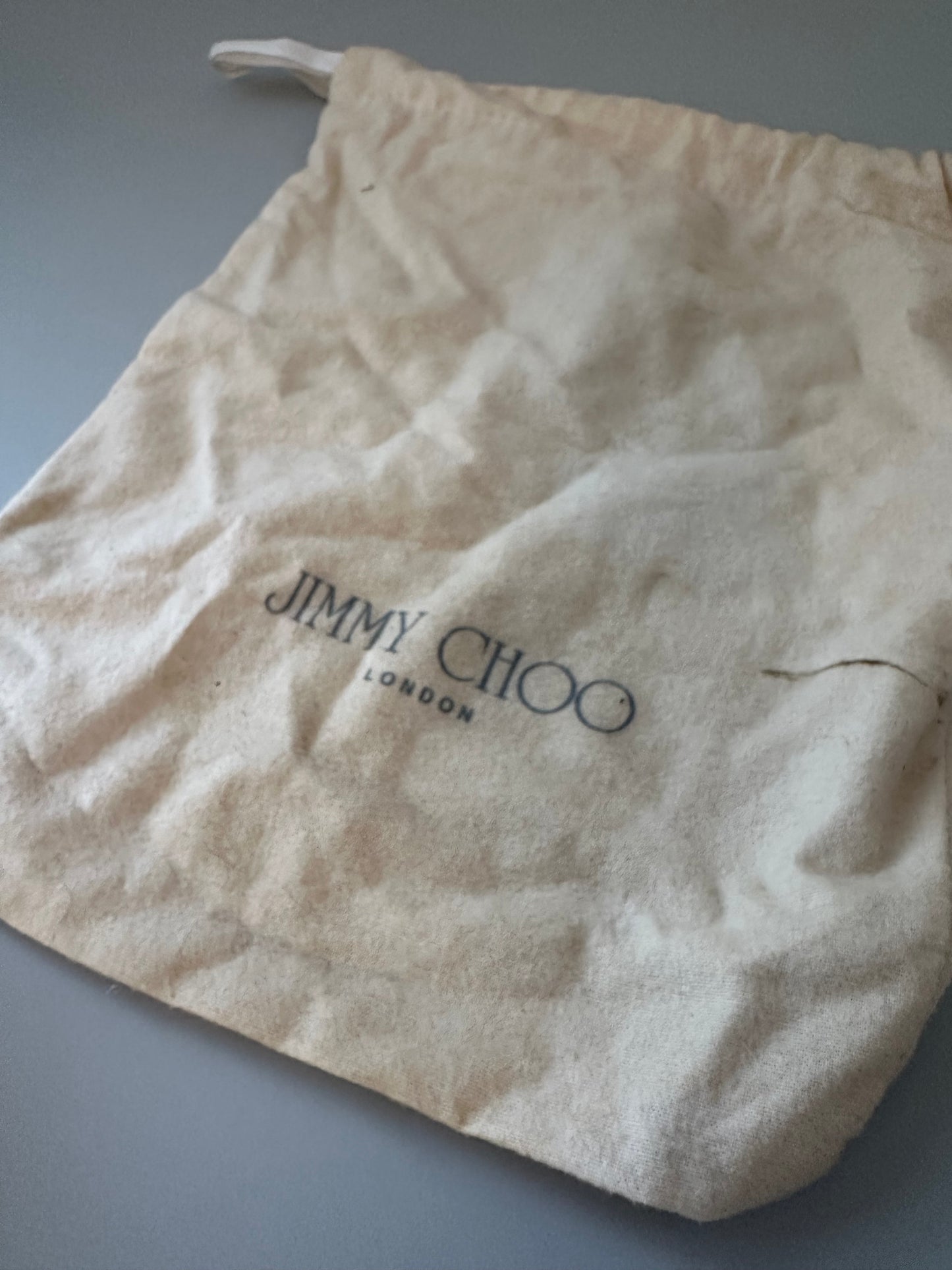 Jimmy Choo Red Patent Leather Sling Back Heels | Size 37.5