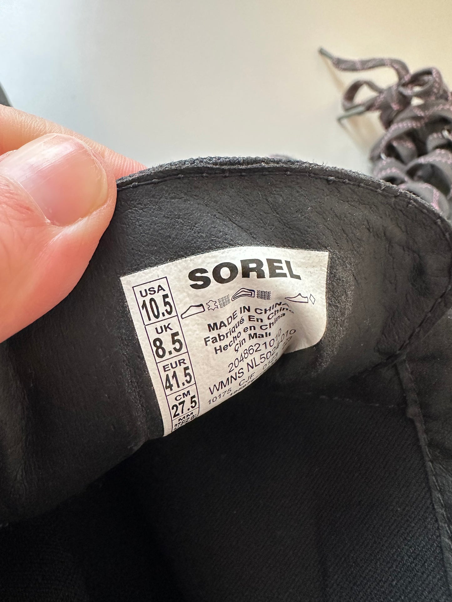 Sorel Evie II Lace Up Hidden Wedge Bootie | Size 10.5