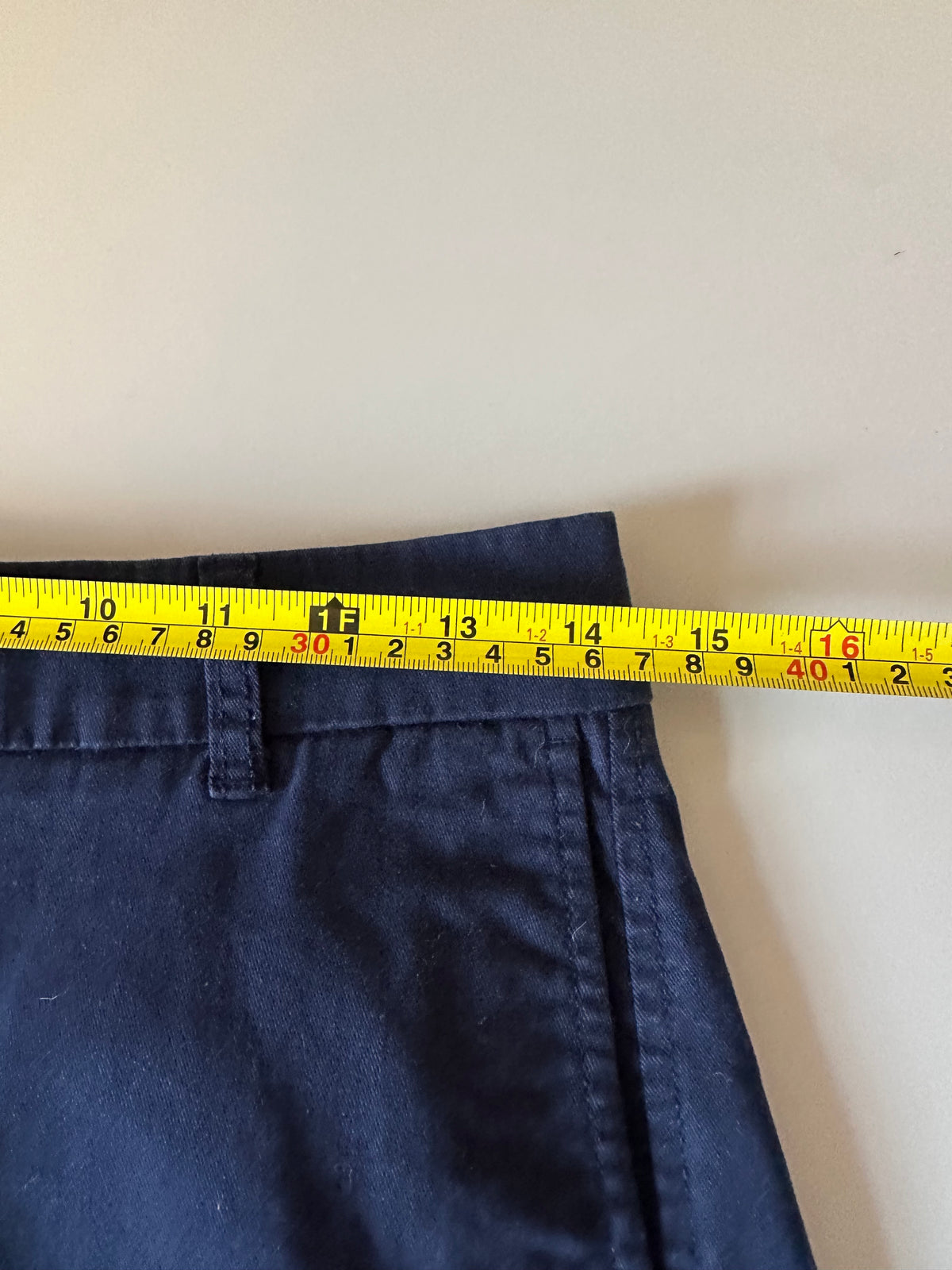 J. Crew Navy Blue Stretch Cotton Chino Shorts | Size 2