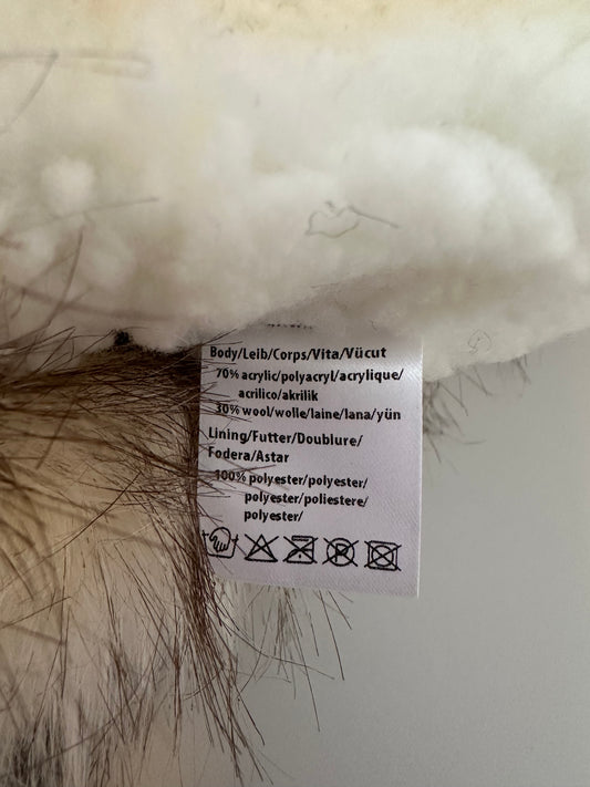 Starling Bajka Cozy Knit Hat with Faux Fur Pom Poms | One Size