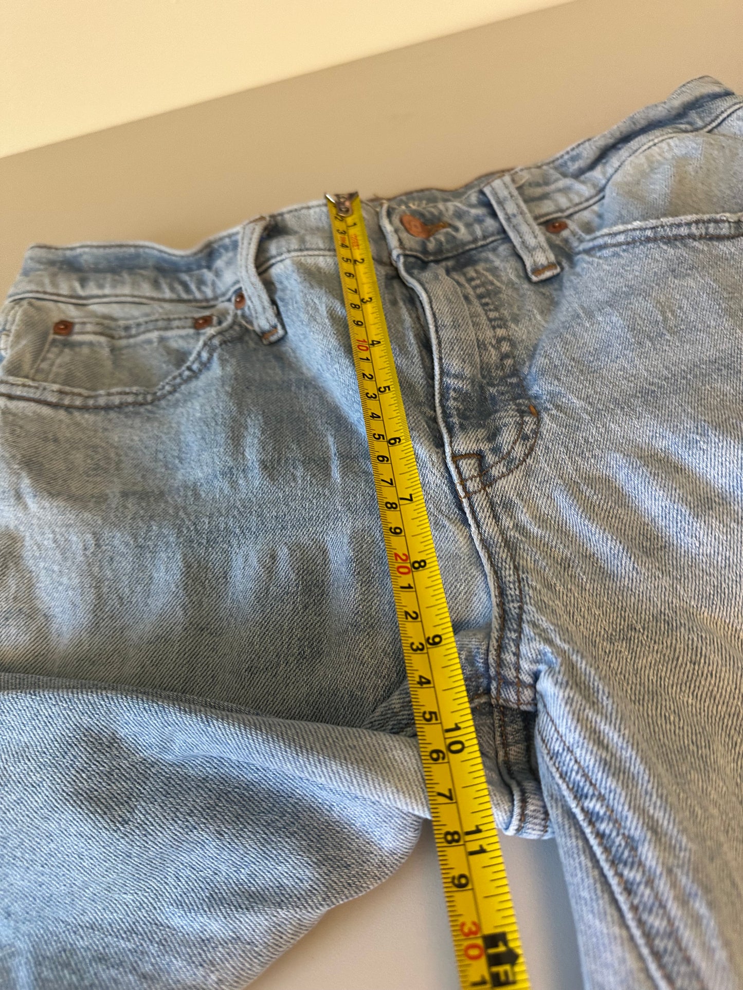 J. Crew Demi Boot Crop Light Wash Raw Hem Jeans | Size 28