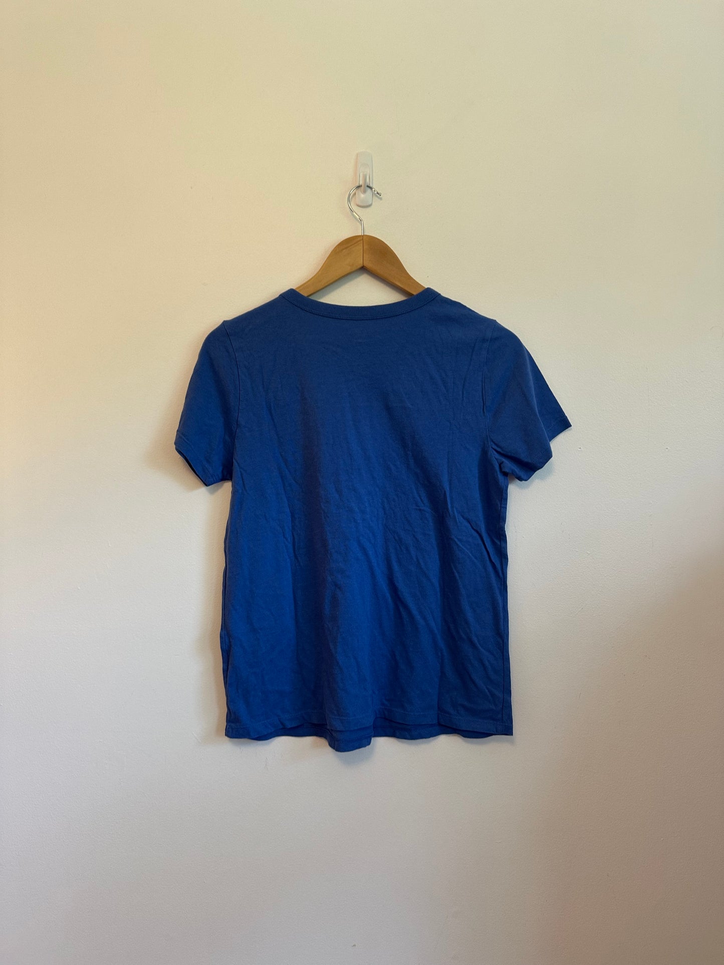 NWT Old Navy Blue Cotton Short Sleeve Crewneck T-Shirt | Size Small