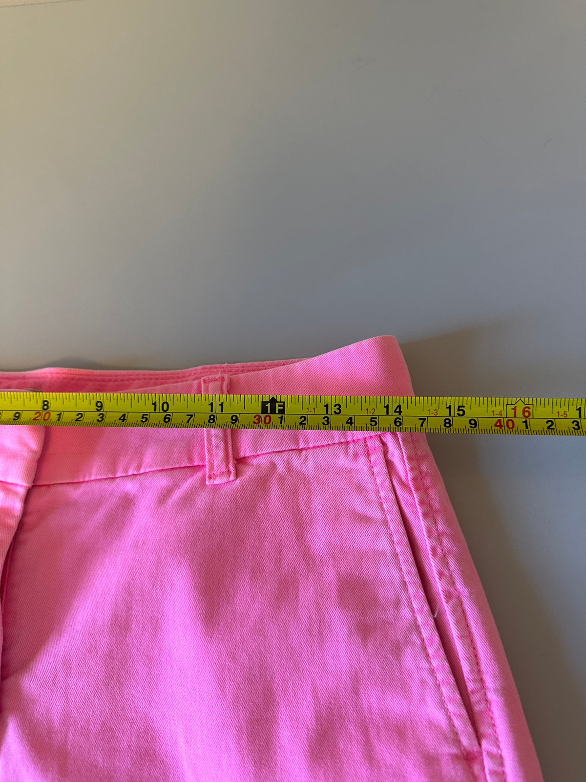 J. Crew Neon Pink Stretch Cotton Chino Shorts | Size 2