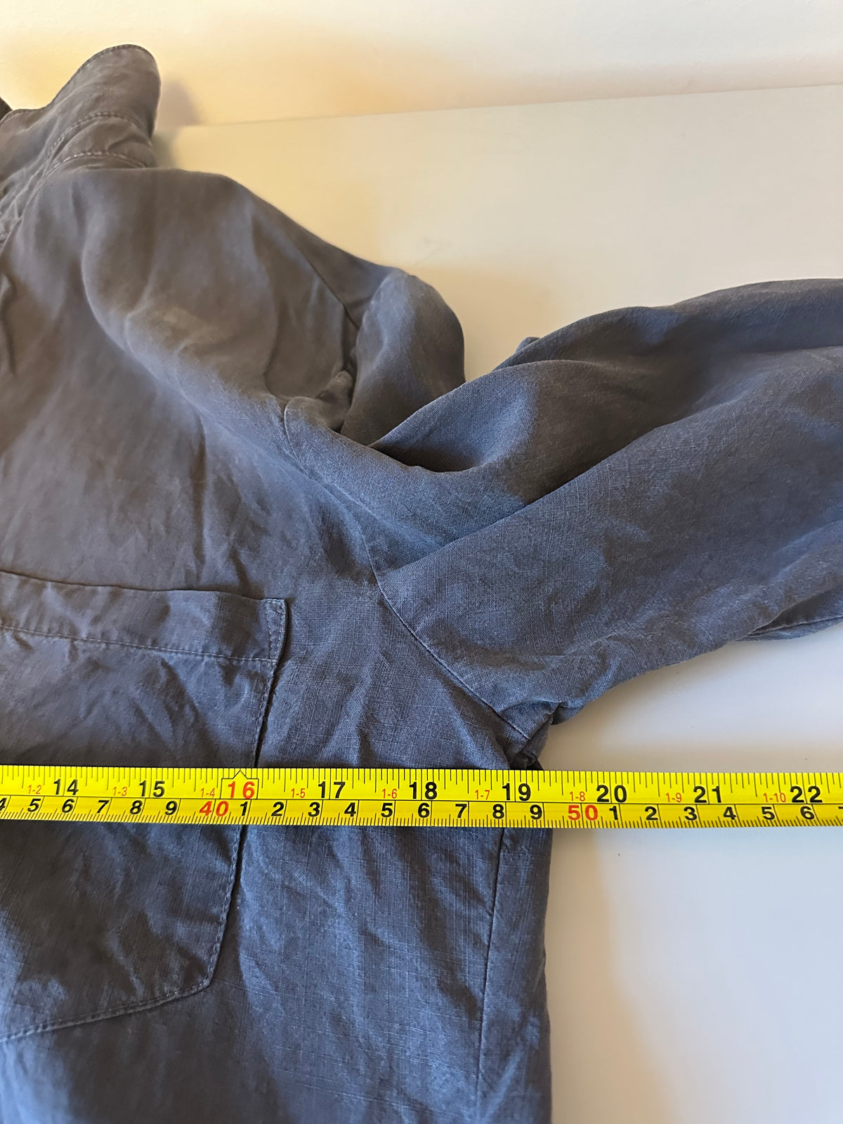 Bella Dahl Charcoal Gray Tencel Lyocell Button Down Shirt | Size Medium