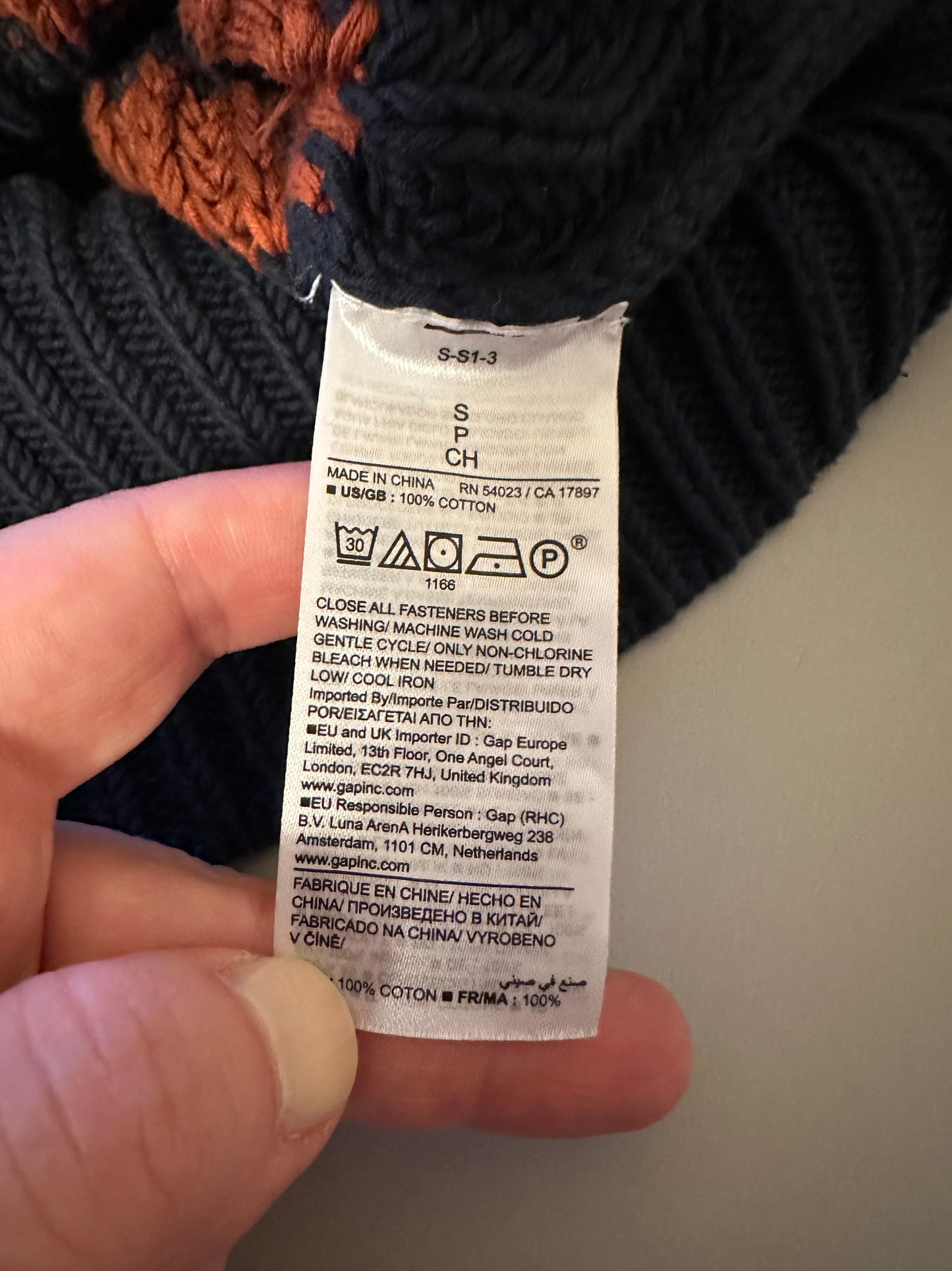 Banana Republic Cotton Striped Button Sweater | Size Small